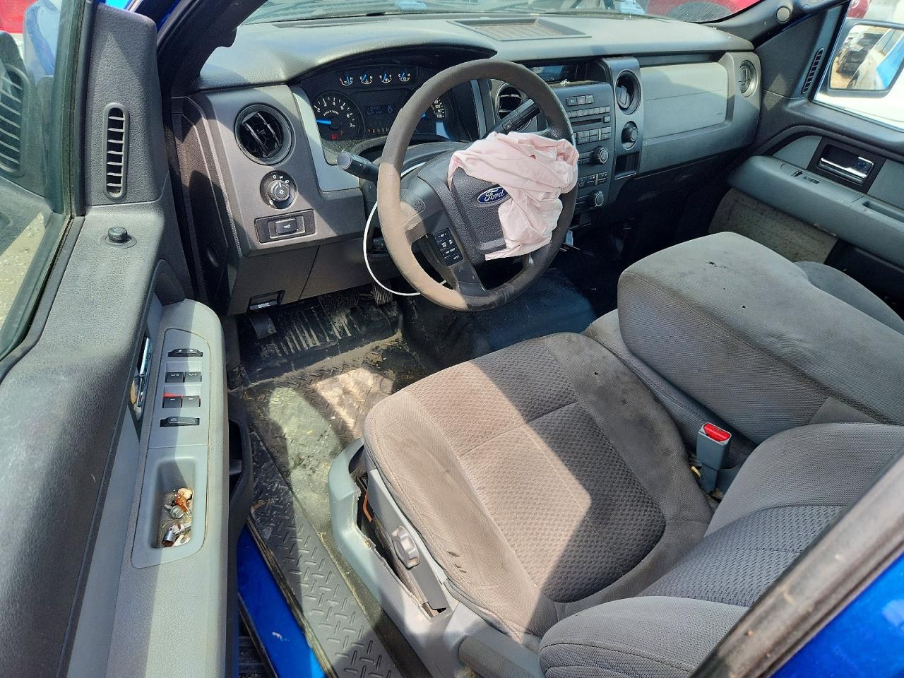 2013 Ford F150 Super Cab Blue vin: 1FTFX1EF7DFD53699