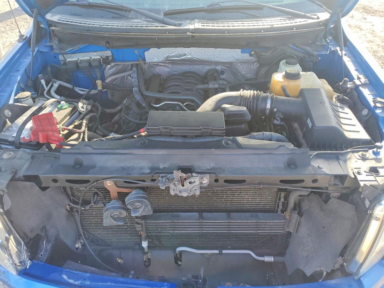 2013 Ford F150 Super Cab Blue vin: 1FTFX1EF7DFD53699