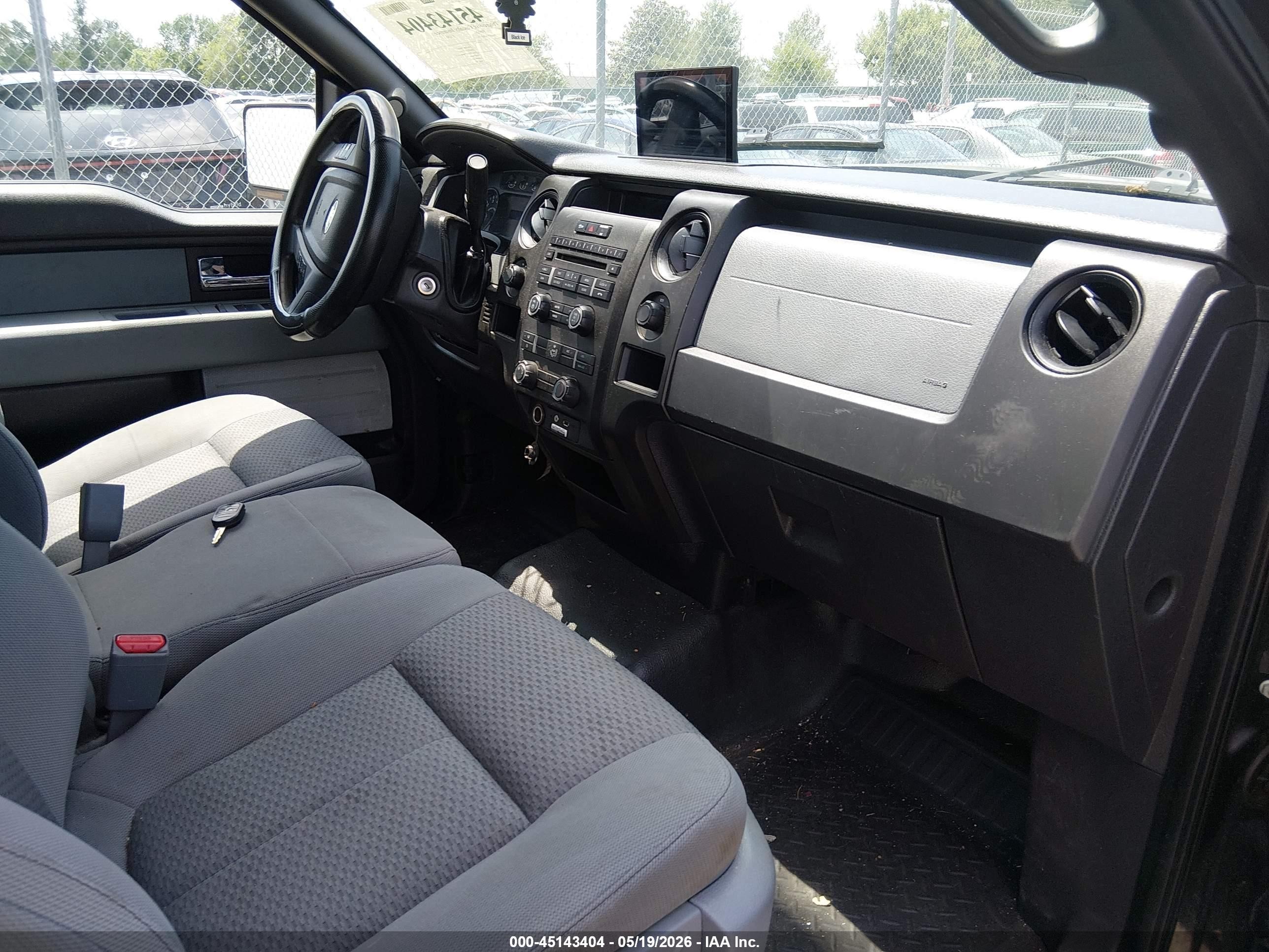 2013 Ford F-150 Stx Black vin: 1FTFX1EF7DKD87553