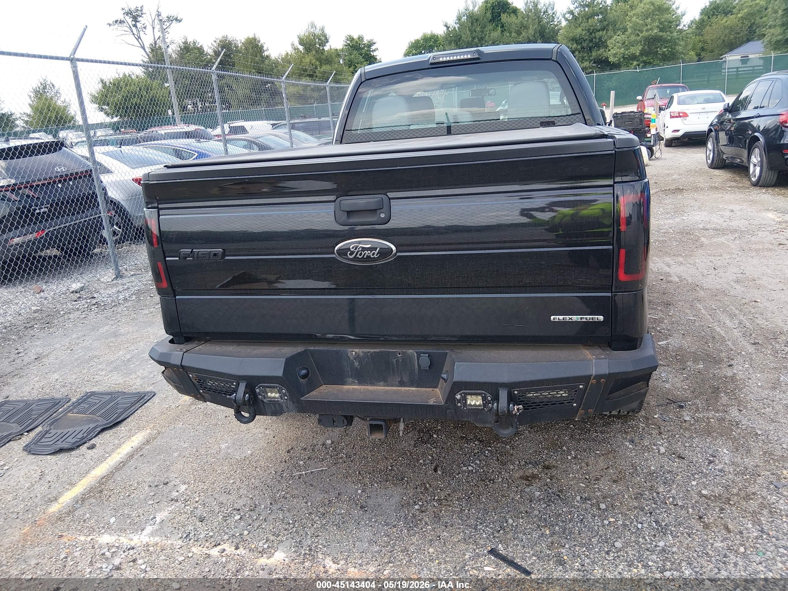 2013 Ford F-150 Stx Black vin: 1FTFX1EF7DKD87553