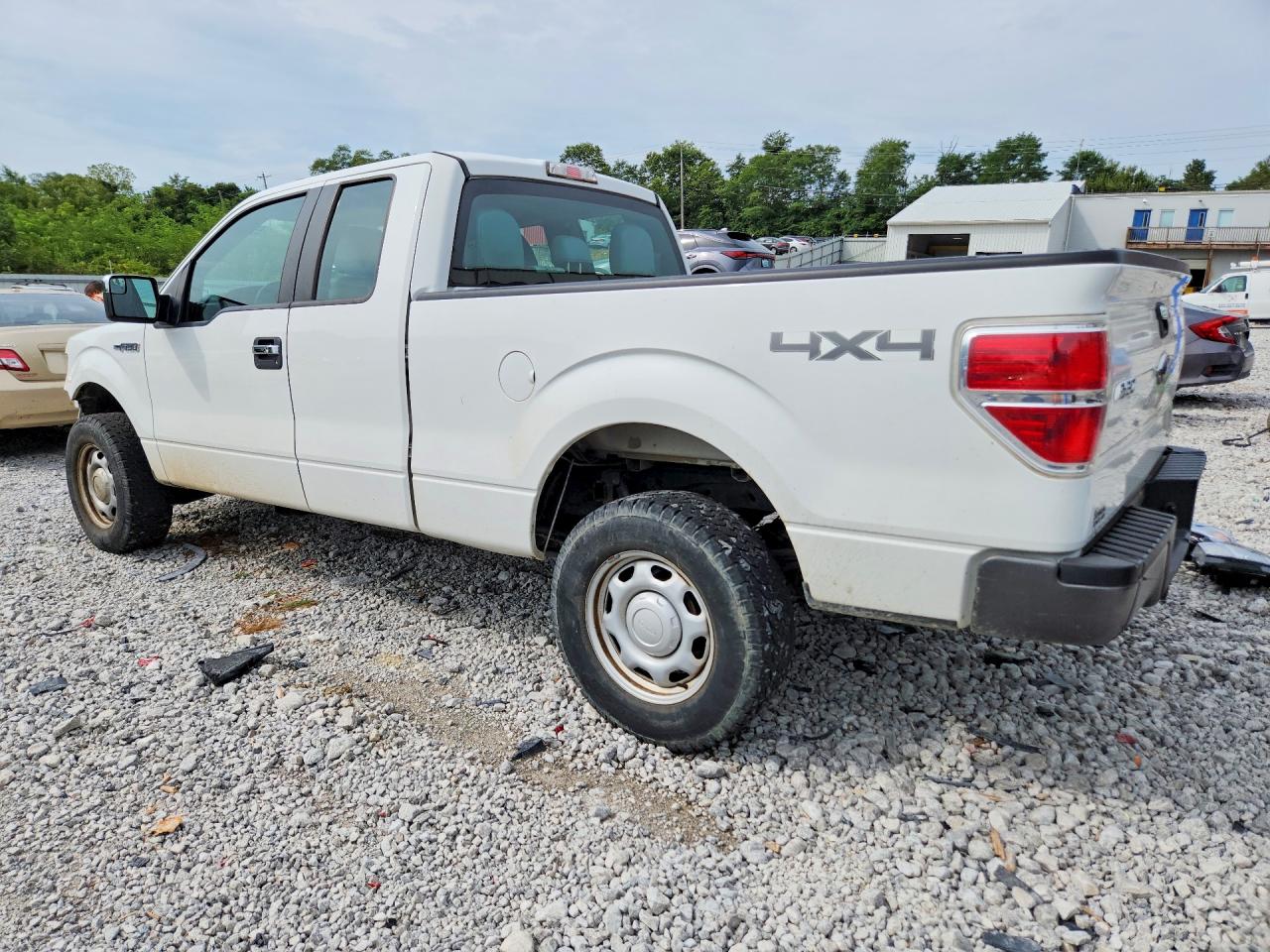 2013 Ford F150 Super Cab Белый vin: 1FTFX1EF7DKE66964