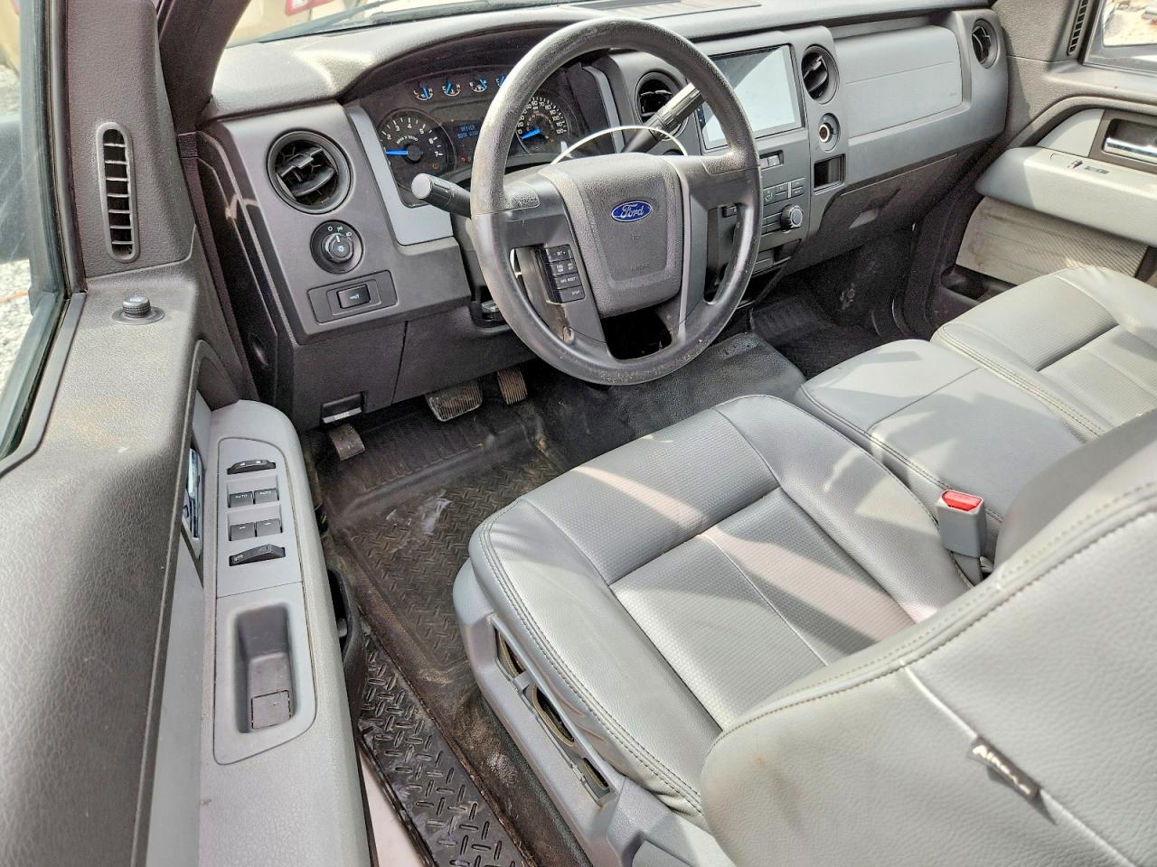 2013 Ford F150 Super Cab Белый vin: 1FTFX1EF7DKE66964
