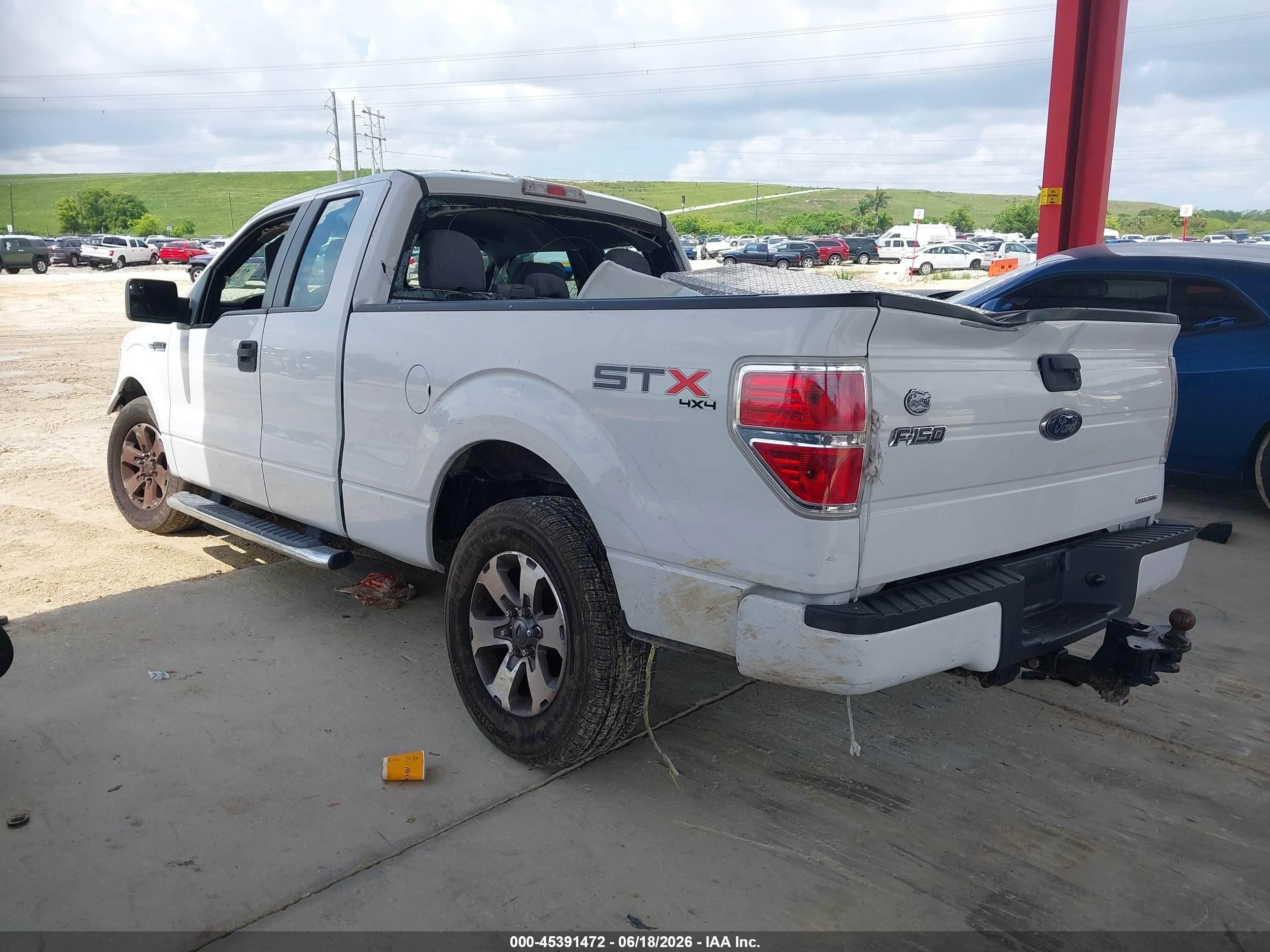 2013 Ford F-150 Stx White vin: 1FTFX1EF7DKF17962