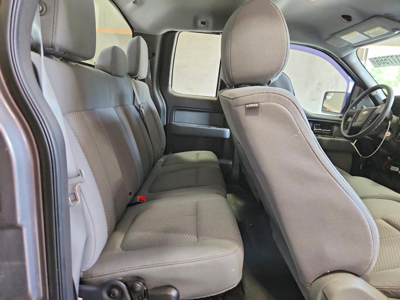 2013 Ford F150 Super Cab Gray vin: 1FTFX1EF7DKF69933