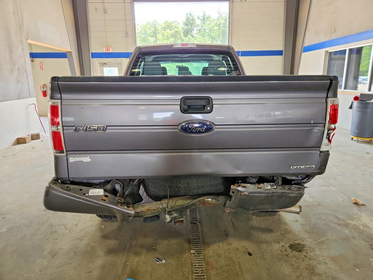 2013 Ford F150 Super Cab Gray vin: 1FTFX1EF7DKF69933