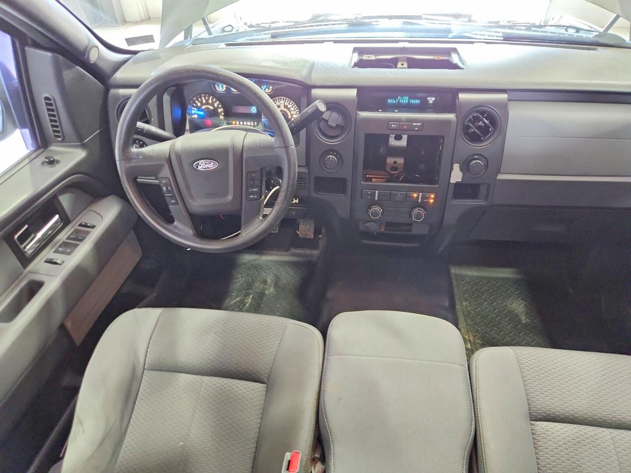 2013 Ford F150 Super Cab Gray vin: 1FTFX1EF7DKF69933