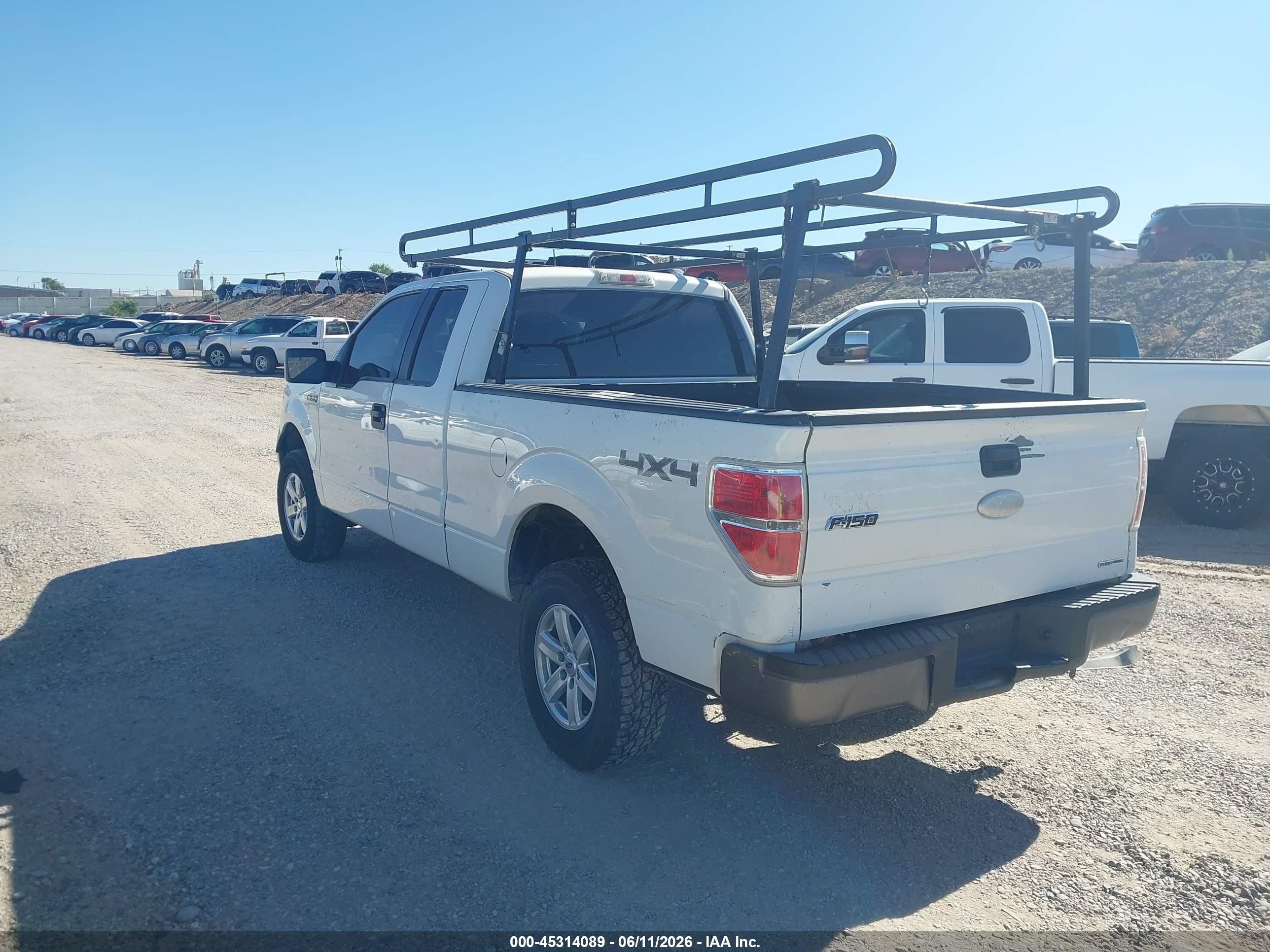 2013 Ford F-150 Xl White vin: 1FTFX1EF7DKG35560