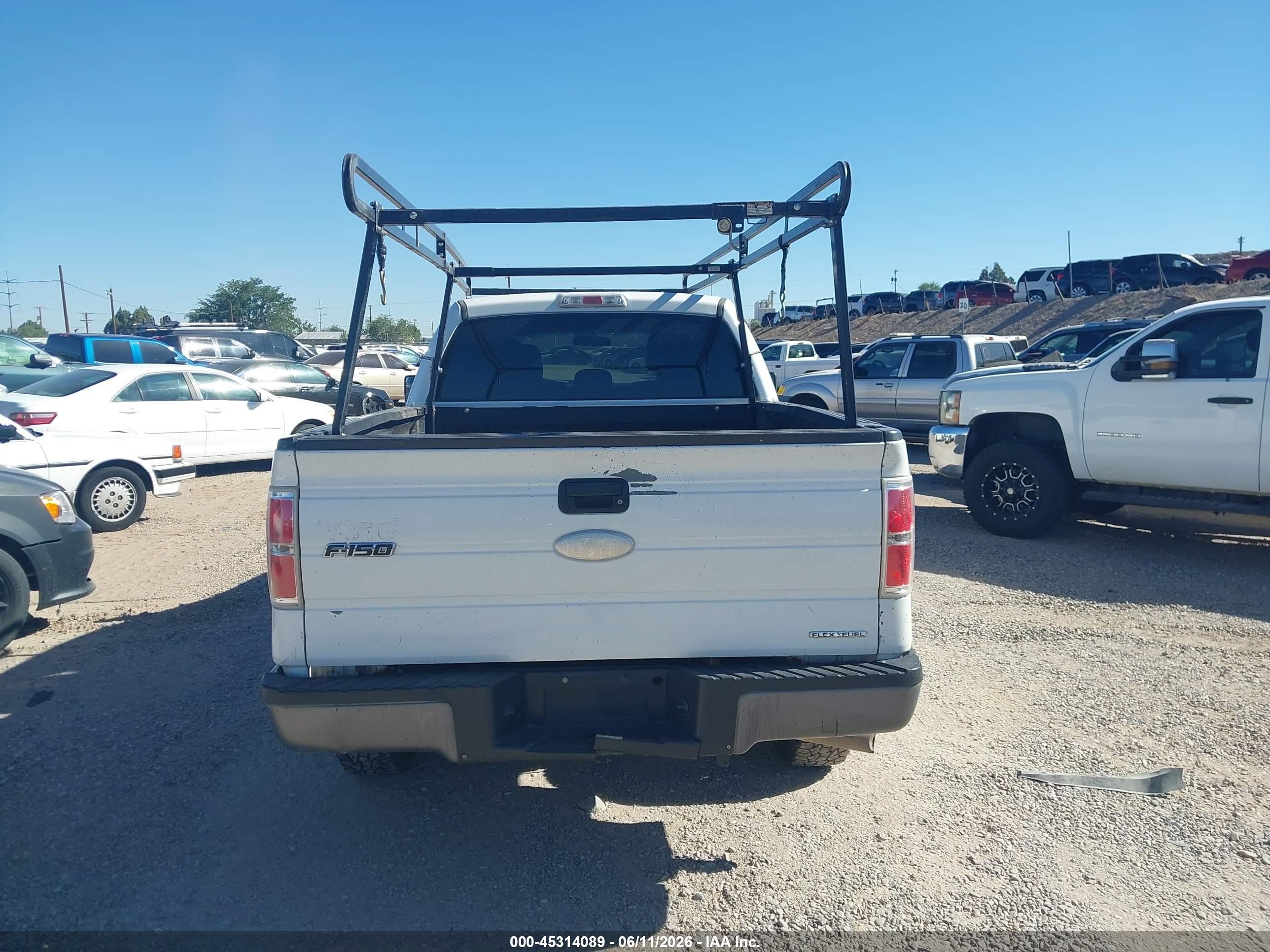 2013 Ford F-150 Xl White vin: 1FTFX1EF7DKG35560