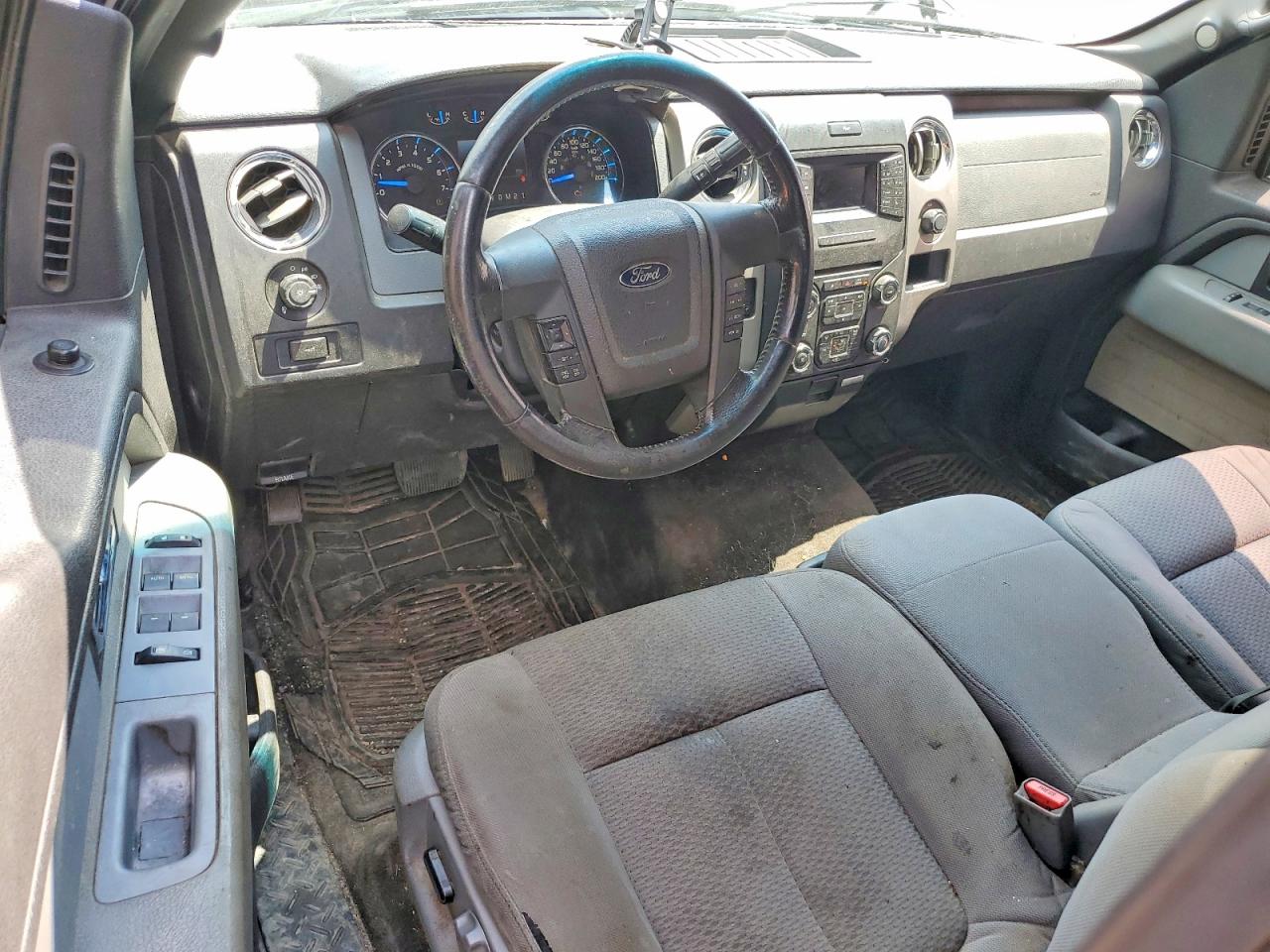 2014 Ford F150 Super Cab Black vin: 1FTFX1EF7EFA96612