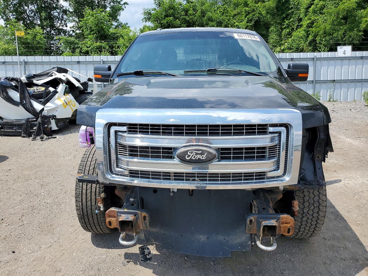 2014 Ford F150 Super Cab Black vin: 1FTFX1EF7EFA96612