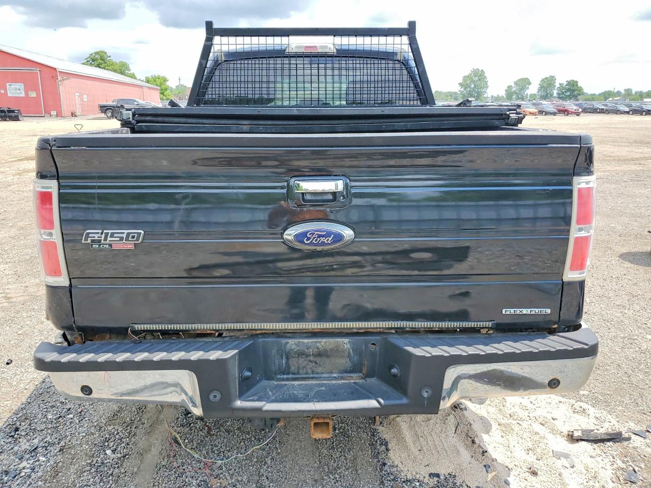 2014 Ford F150 Super Cab Black vin: 1FTFX1EF7EFA96612
