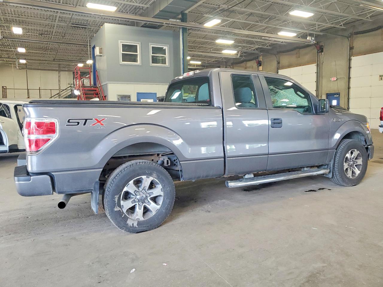 2014 Ford F150 Fx4 Supercrew 4 Серый vin: 1FTFX1EF7EFB61300