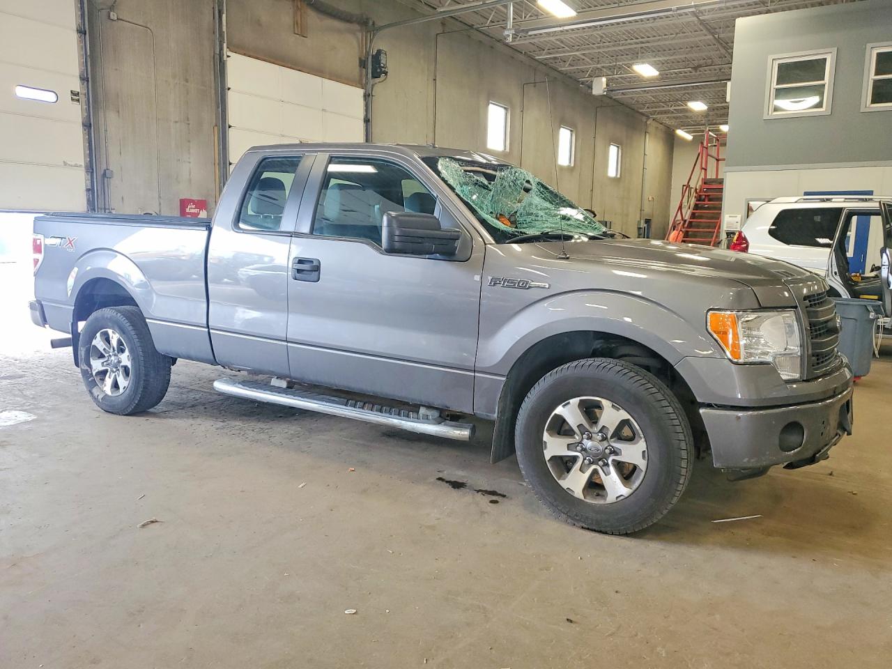 2014 Ford F150 Fx4 Supercrew 4 Серый vin: 1FTFX1EF7EFB61300