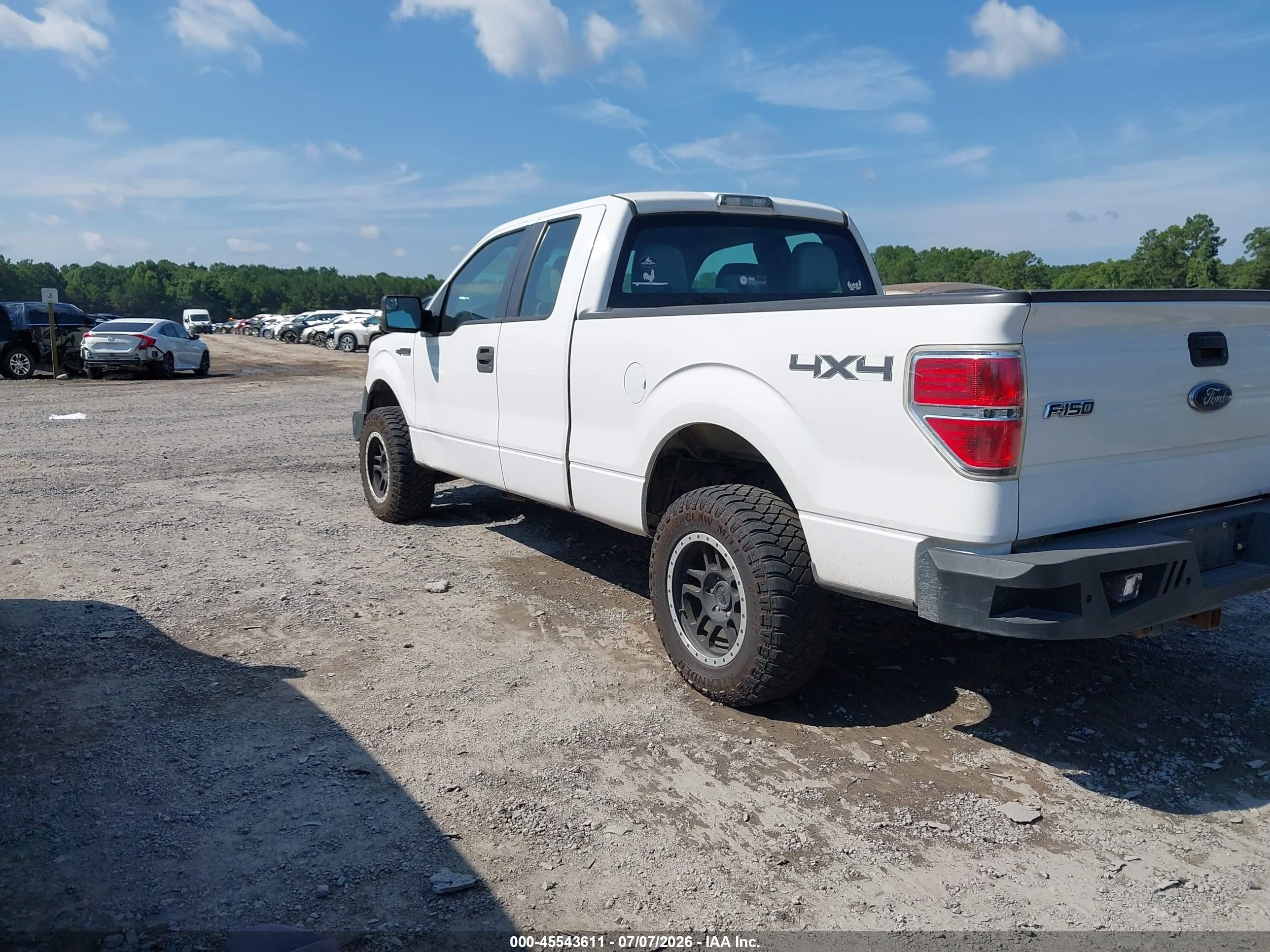 2014 Ford F-150 Fx4/lariat/stx/xl/xlt White vin: 1FTFX1EF7EKD06018