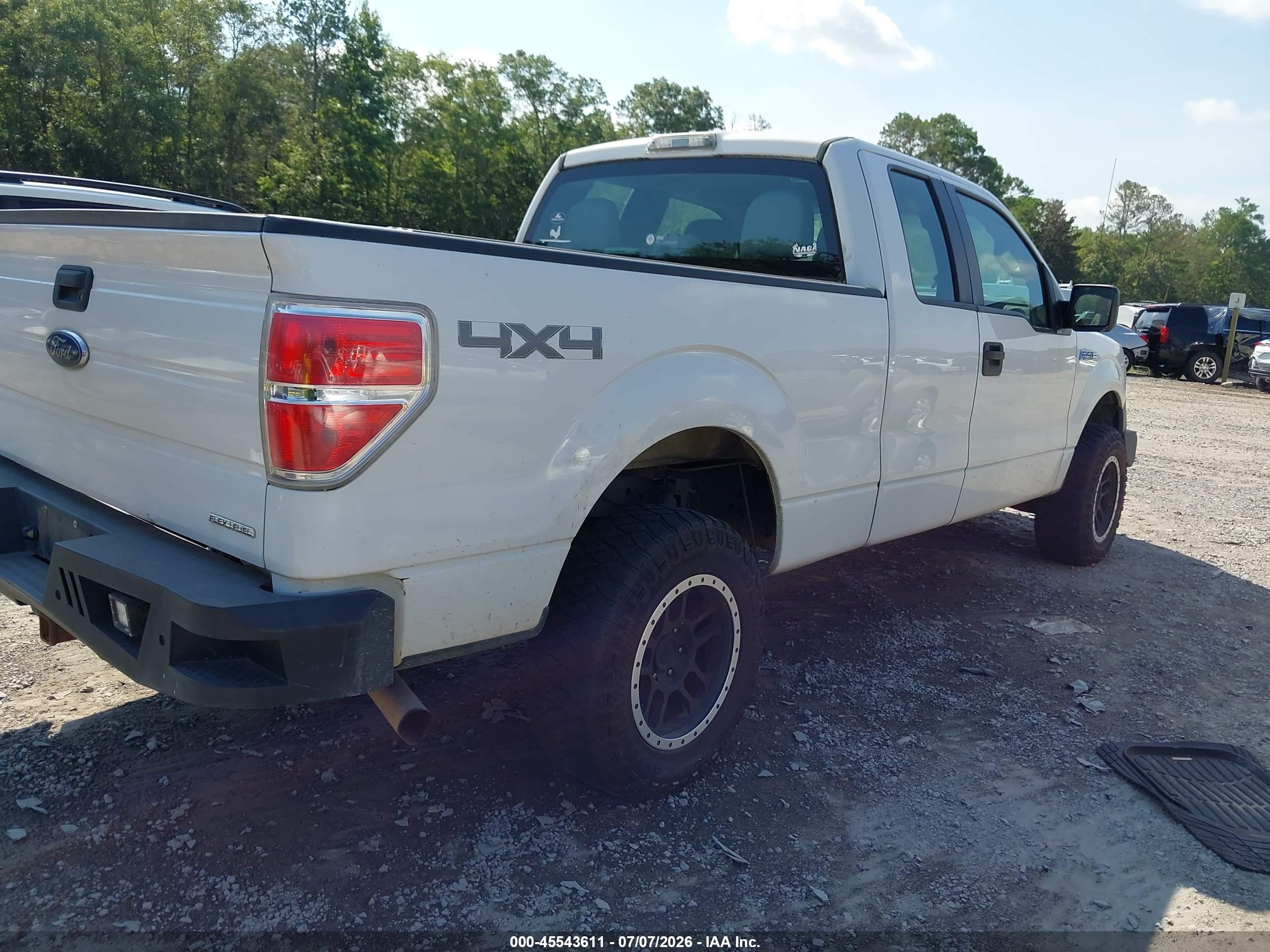 2014 Ford F-150 Fx4/lariat/stx/xl/xlt White vin: 1FTFX1EF7EKD06018