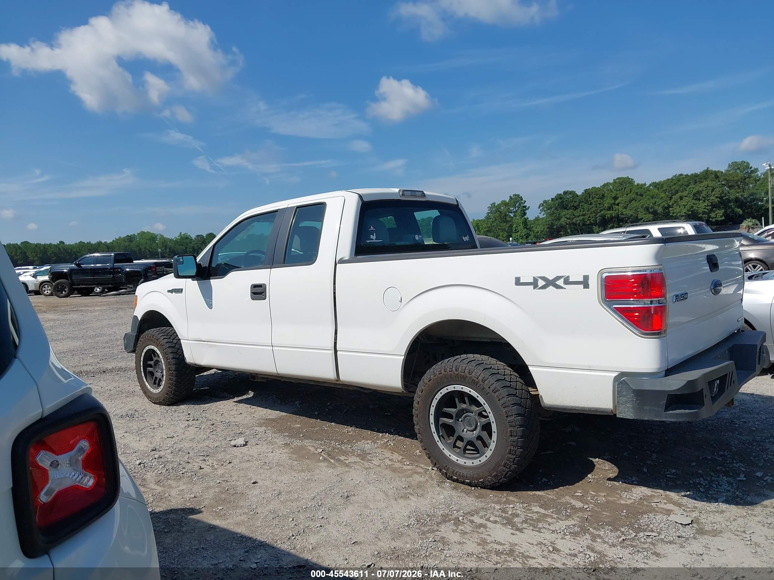 2014 Ford F-150 Fx4/lariat/stx/xl/xlt White vin: 1FTFX1EF7EKD06018