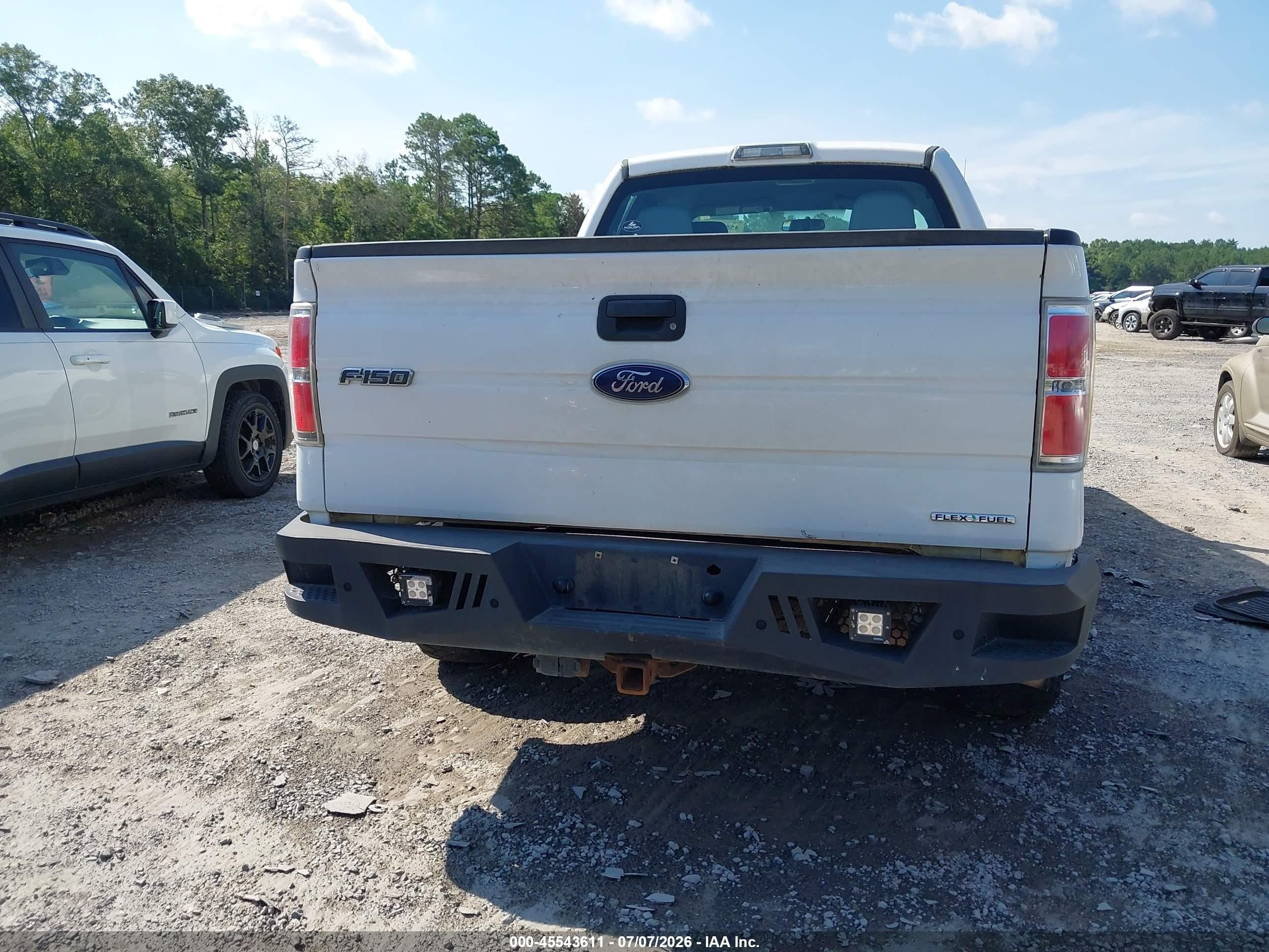 2014 Ford F-150 Fx4/lariat/stx/xl/xlt White vin: 1FTFX1EF7EKD06018
