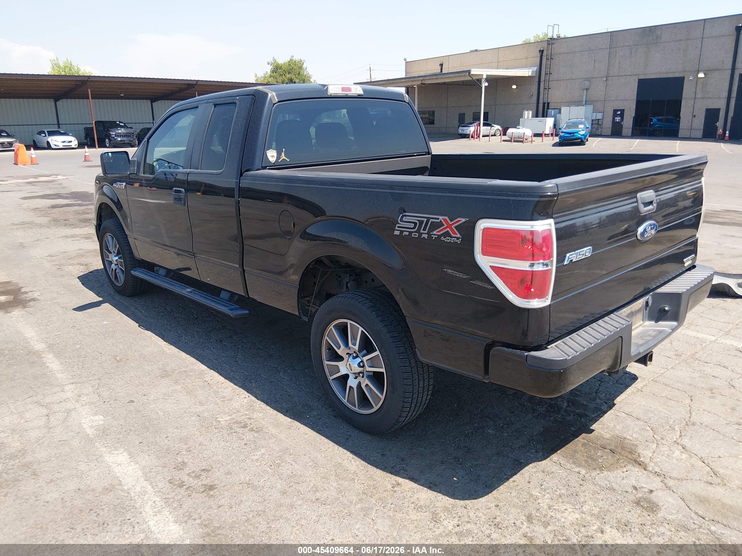 2014 Ford F-150 Stx Black vin: 1FTFX1EF7EKE83281