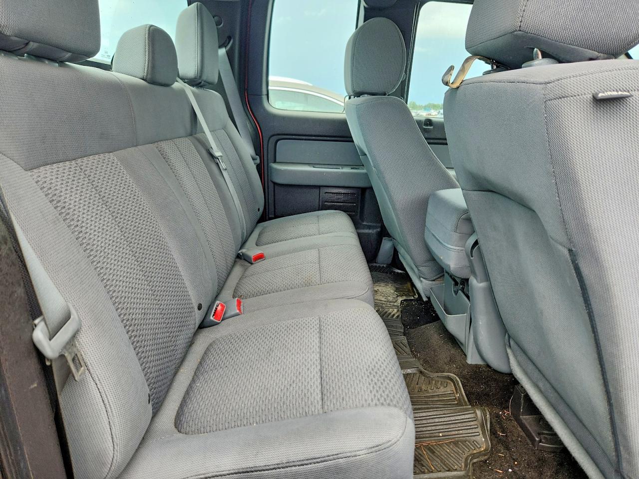 2014 Ford F150 Super Cab Red vin: 1FTFX1EF7EKF17011