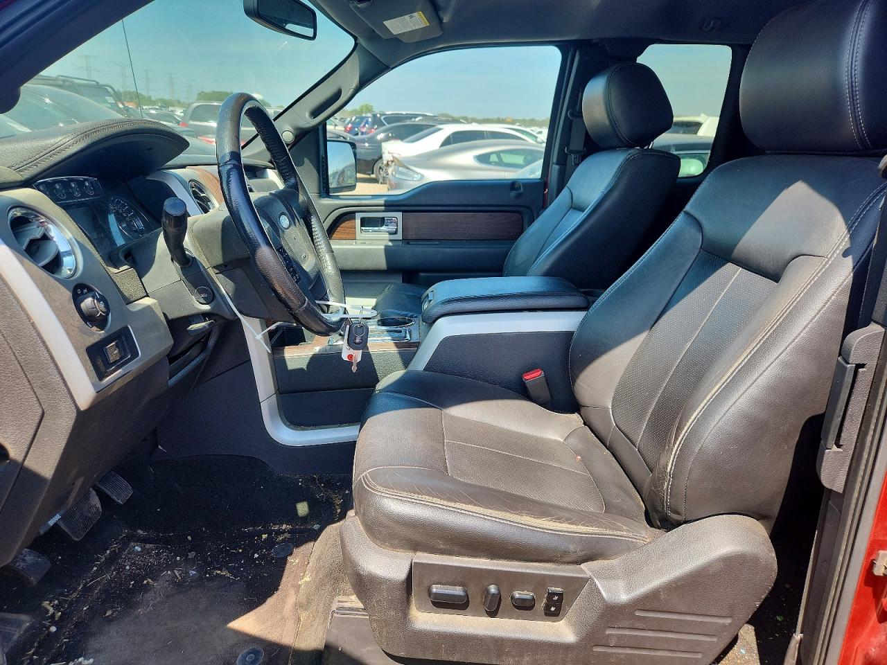 2014 Ford F150 Super Cab Red vin: 1FTFX1EF7EKG03502