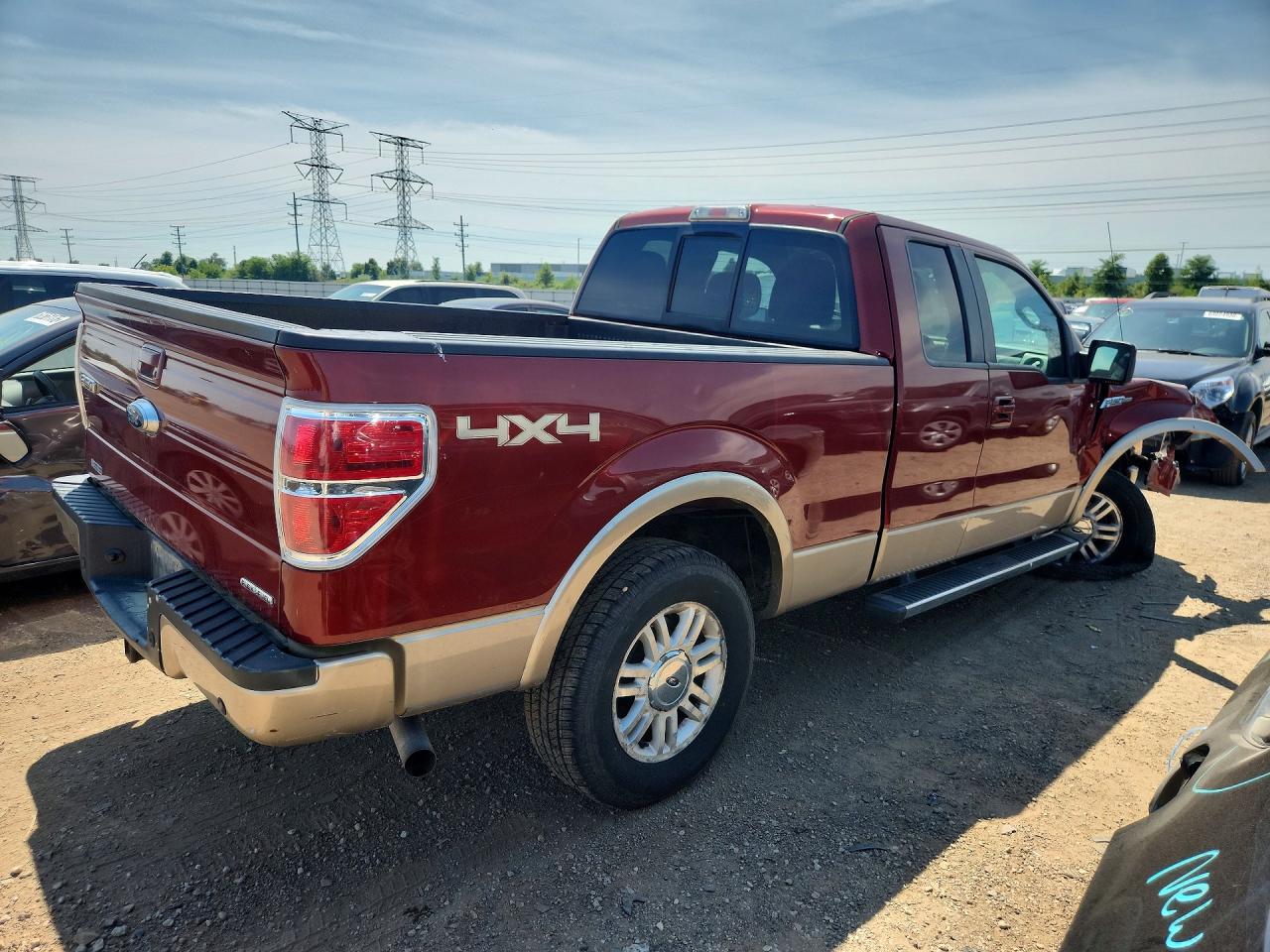 2014 Ford F150 Super Cab Red vin: 1FTFX1EF7EKG03502