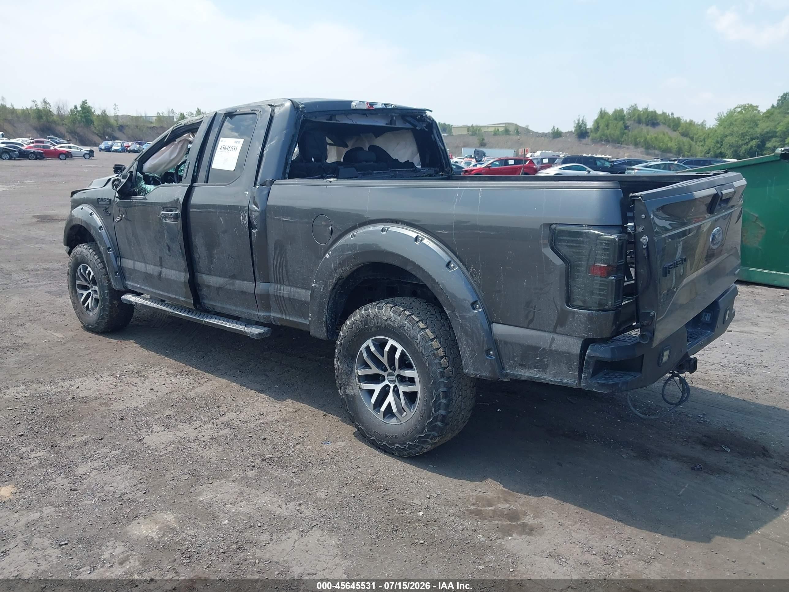 2015 Ford F-150 Xlt Gray vin: 1FTFX1EF7FFC67246