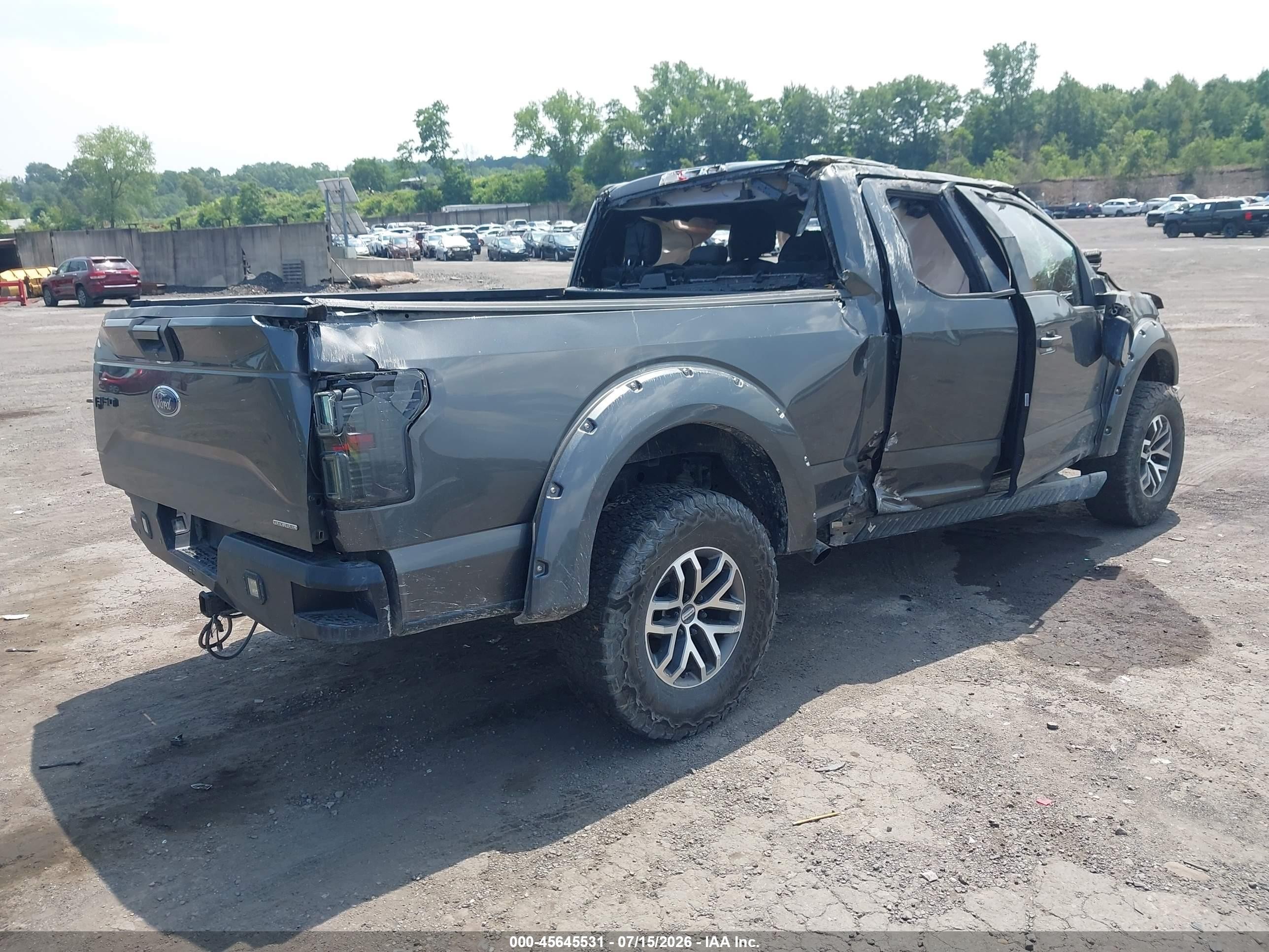 2015 Ford F-150 Xlt Gray vin: 1FTFX1EF7FFC67246