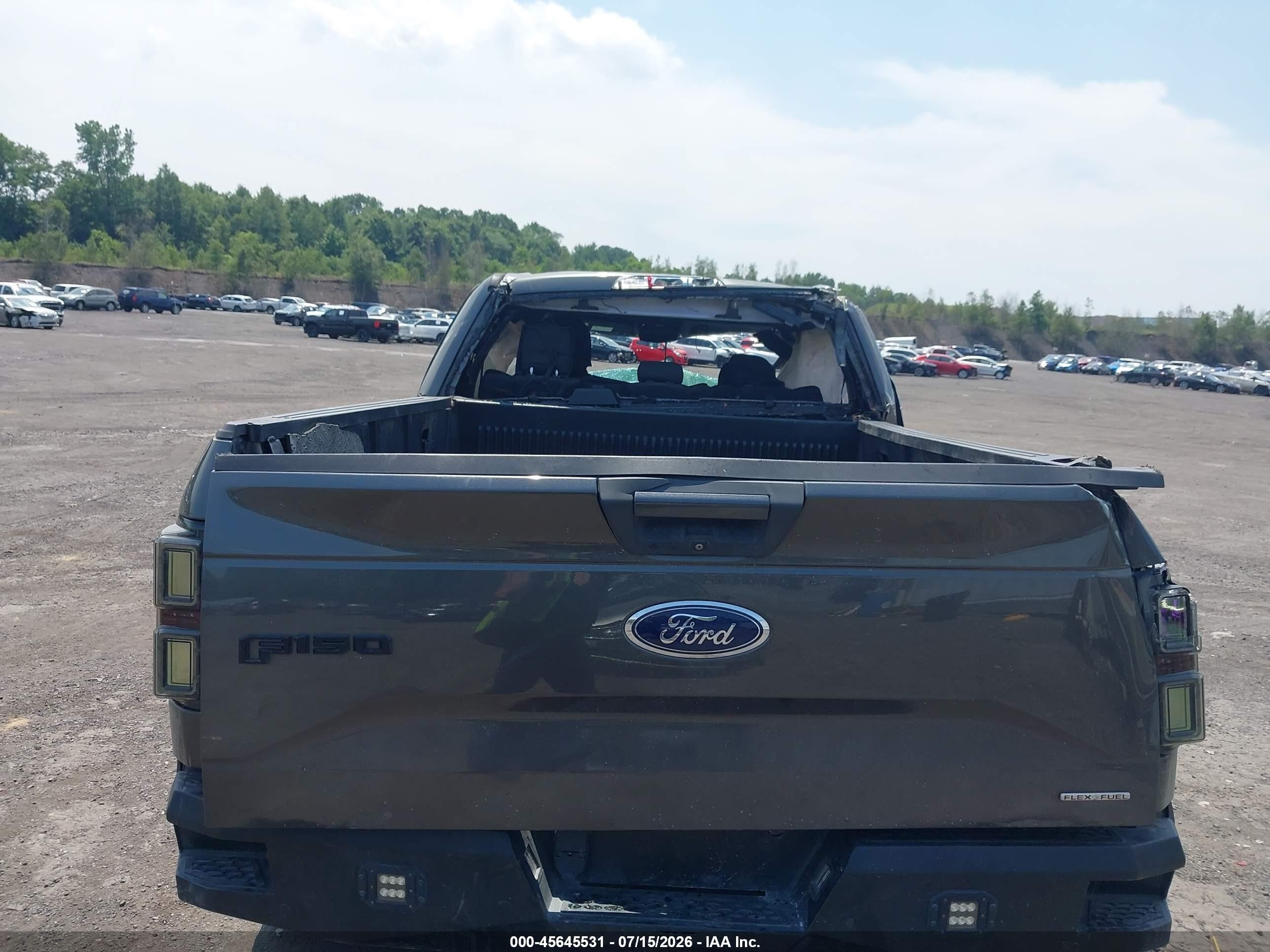 2015 Ford F-150 Xlt Gray vin: 1FTFX1EF7FFC67246