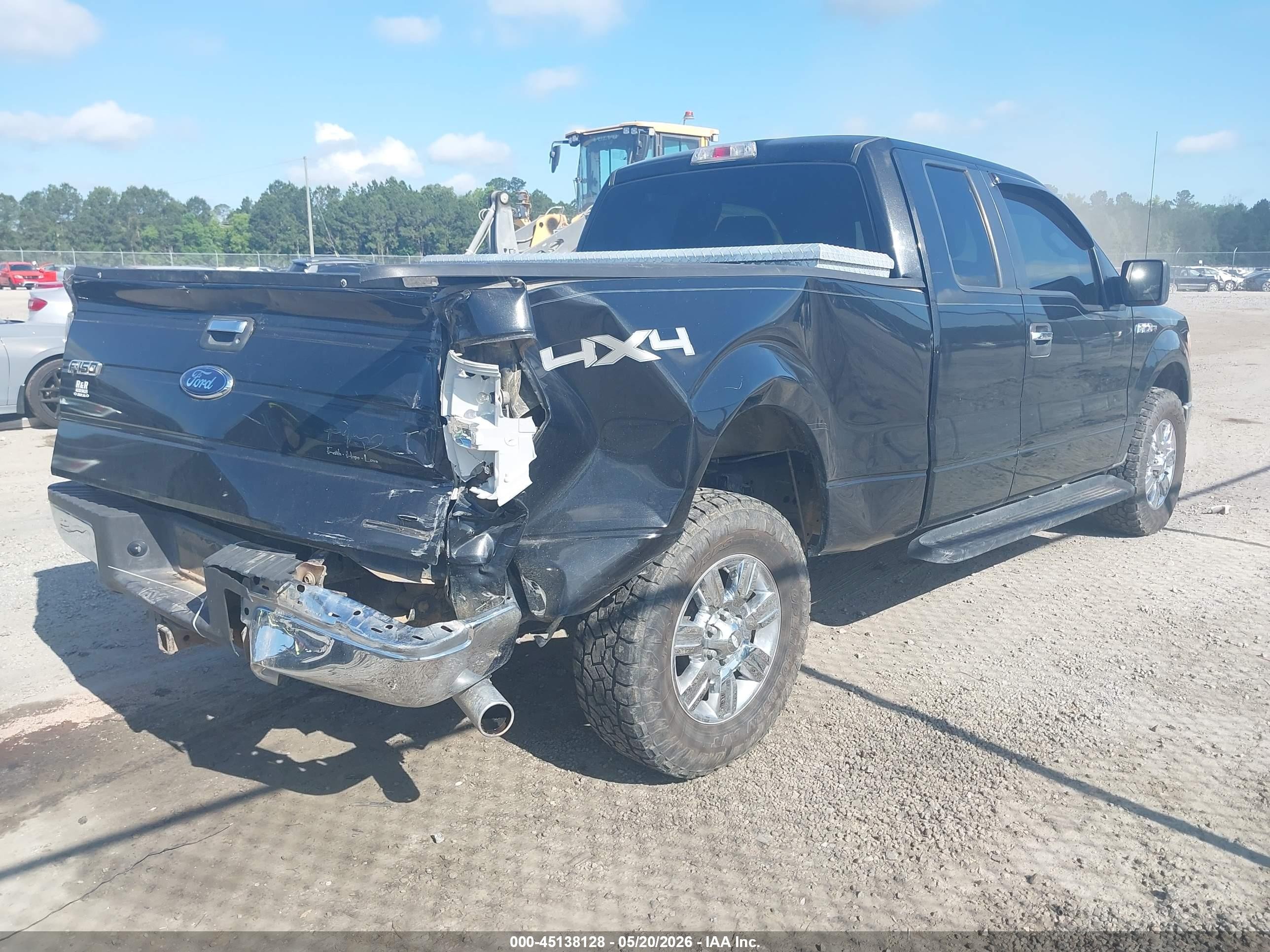 2011 Ford F-150 Xlt Black vin: 1FTFX1EF8BFA23969