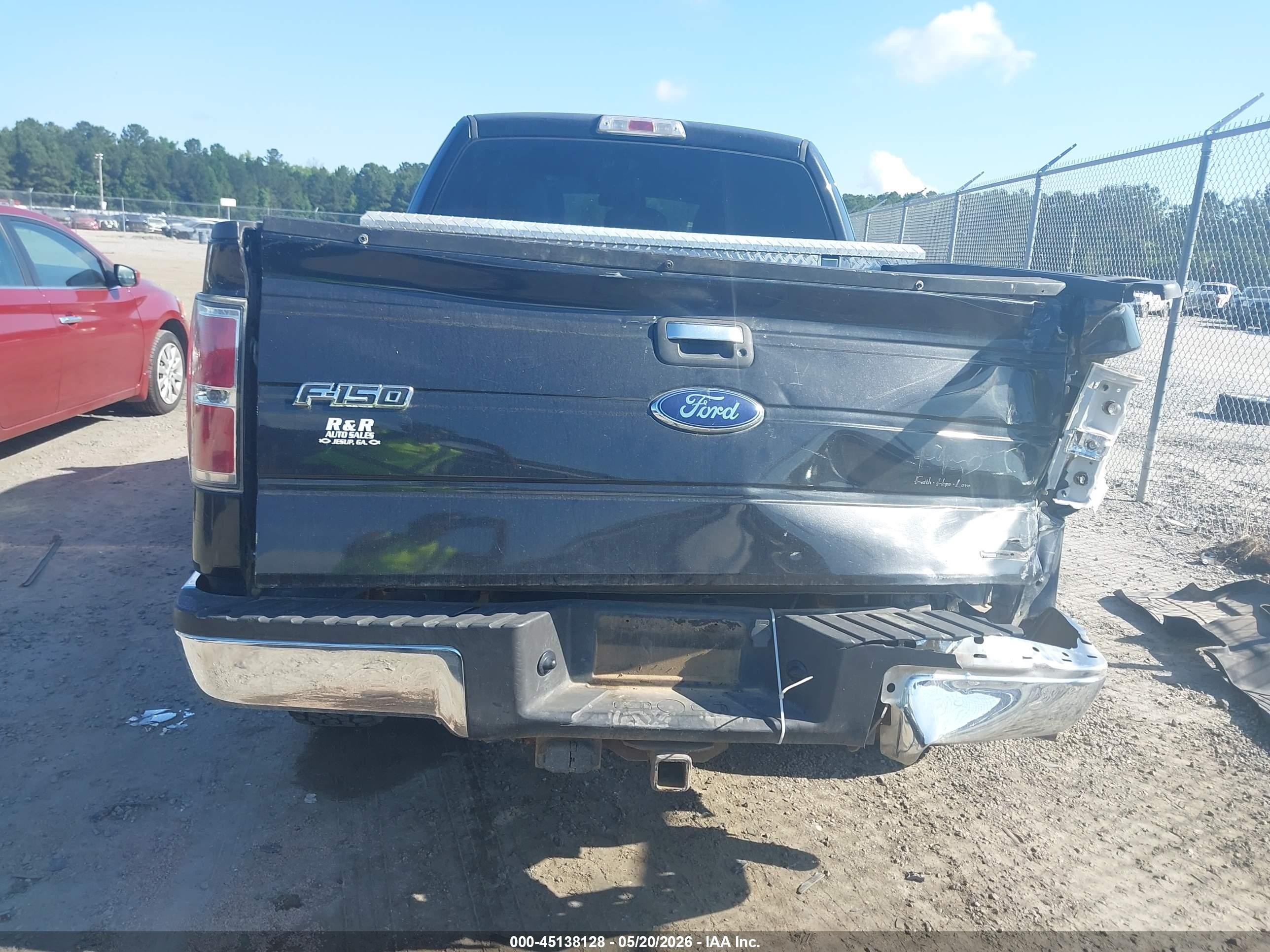 2011 Ford F-150 Xlt Black vin: 1FTFX1EF8BFA23969