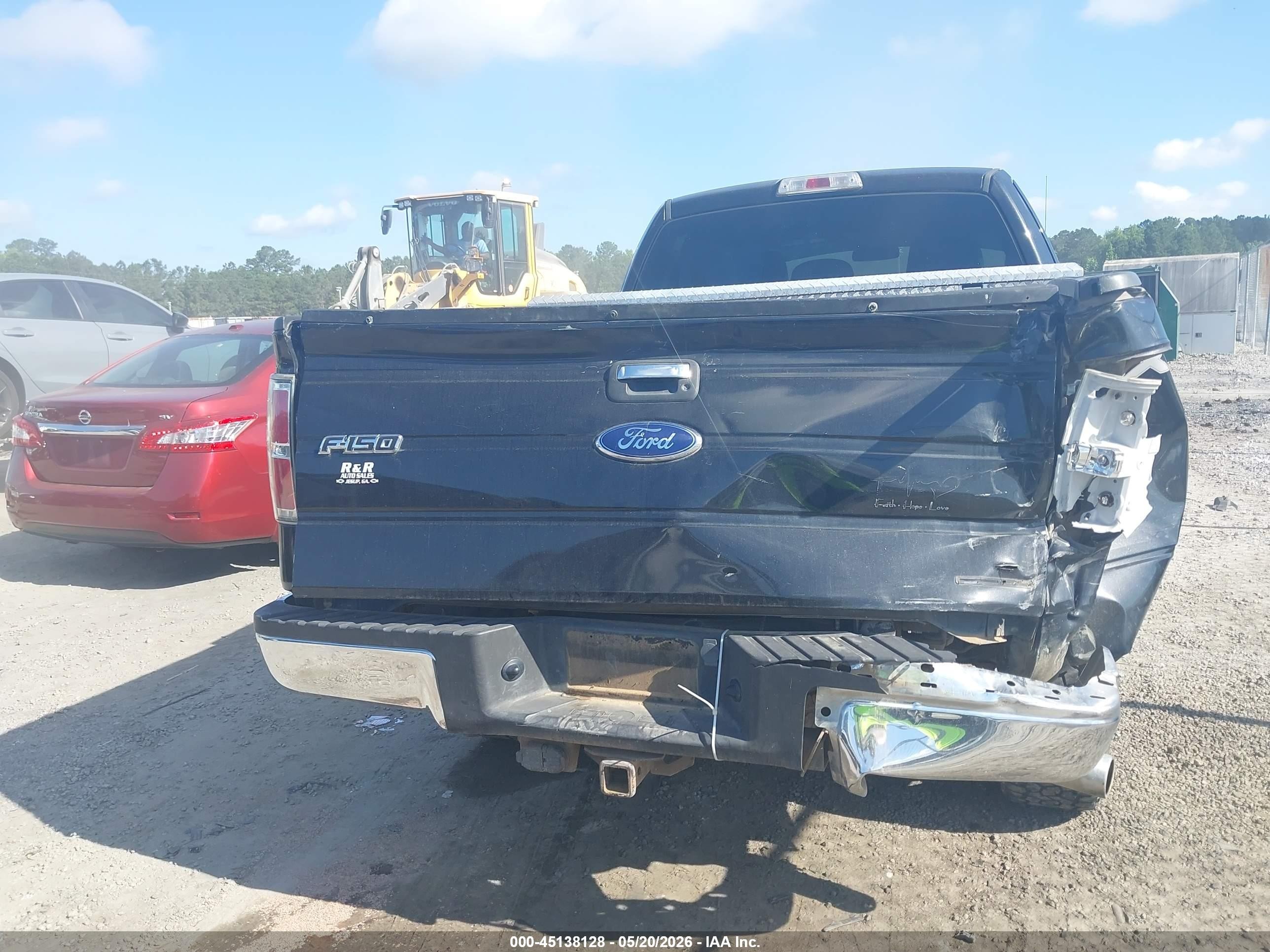 2011 Ford F-150 Xlt Black vin: 1FTFX1EF8BFA23969