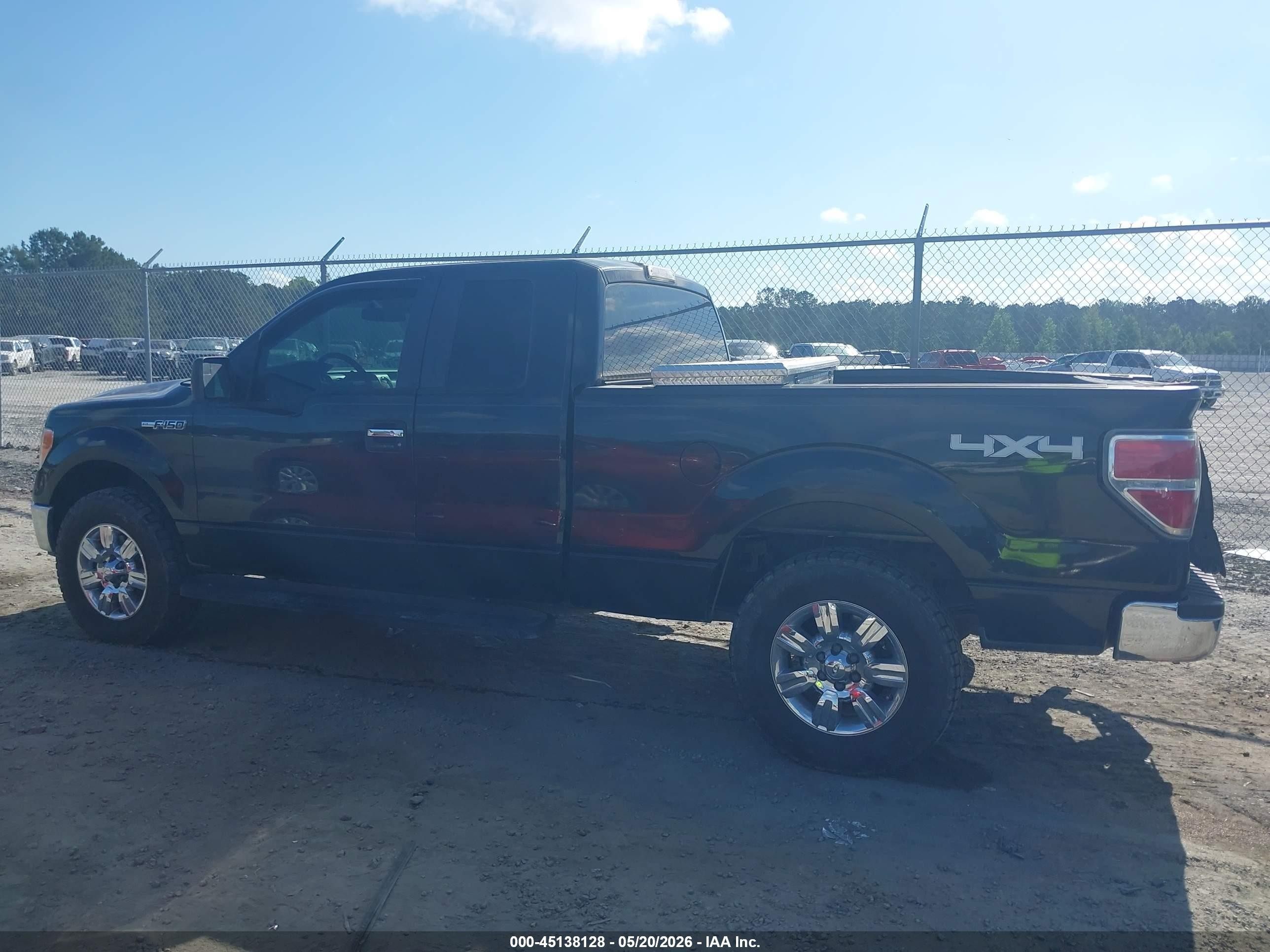 2011 Ford F-150 Xlt Black vin: 1FTFX1EF8BFA23969
