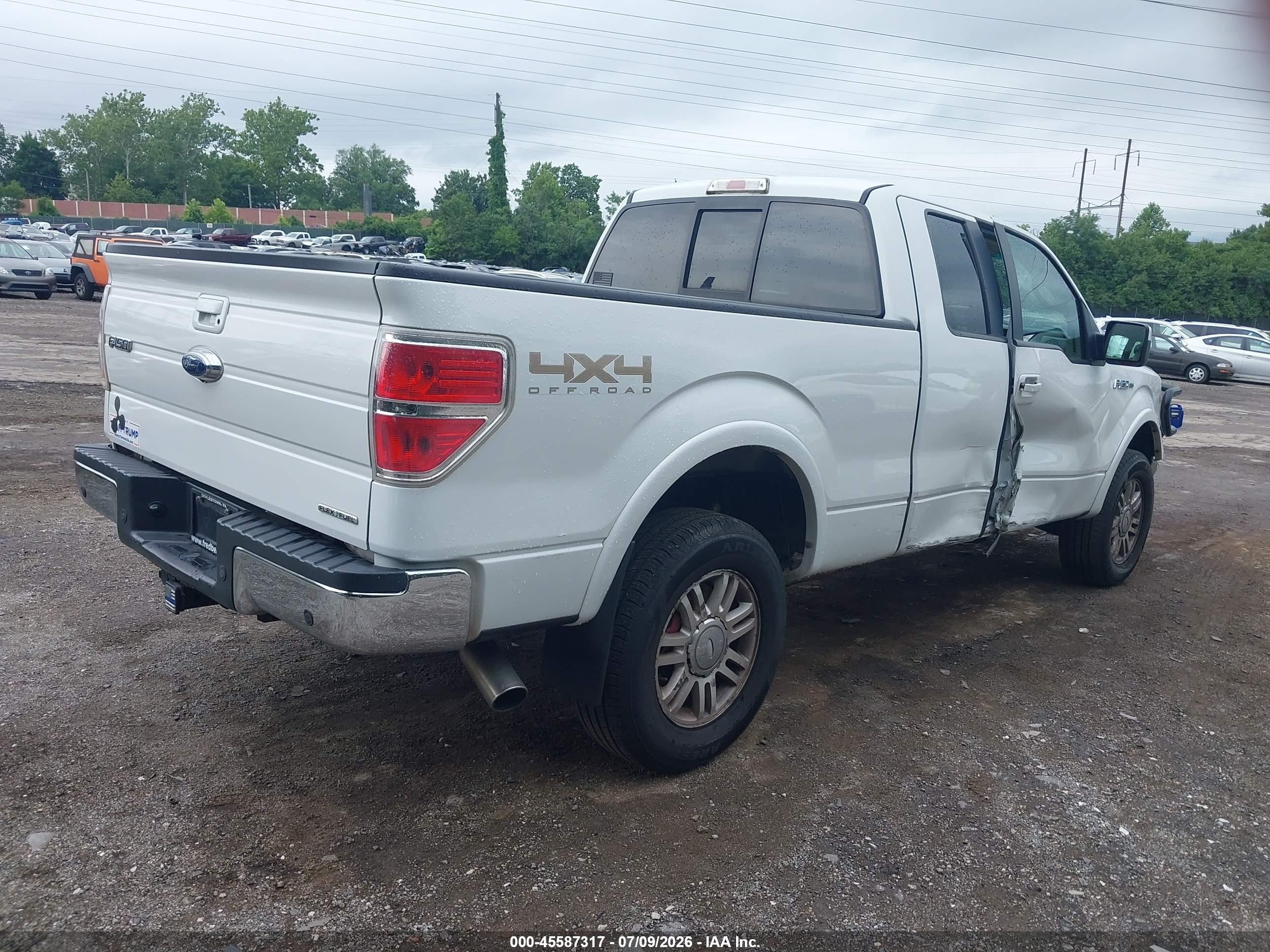 2011 Ford F-150 Fx4/lariat/stx/xl/xlt White vin: 1FTFX1EF8BFA74596
