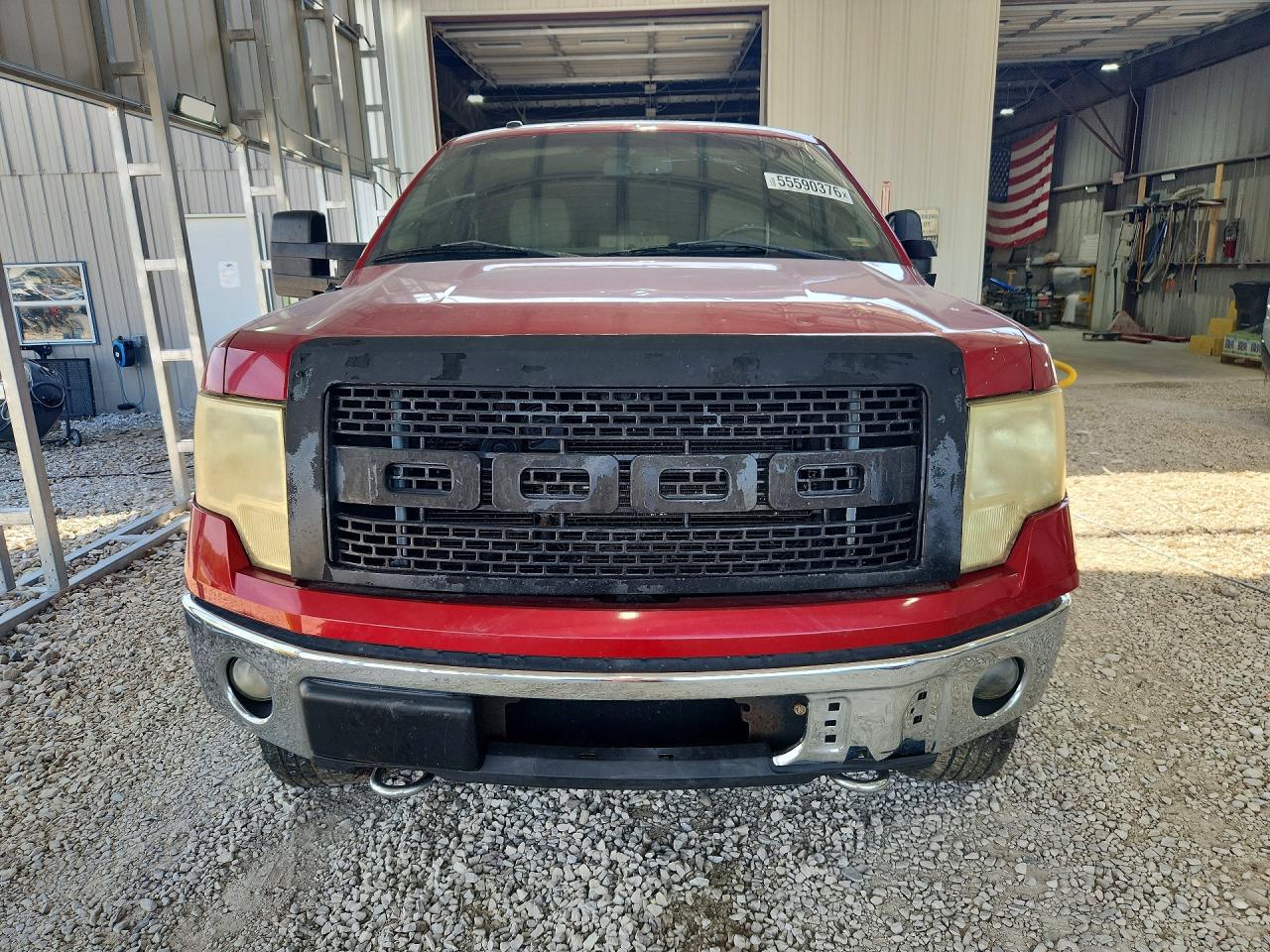 2011 Ford F150 Super Cab Burgundy vin: 1FTFX1EF8BFB30200