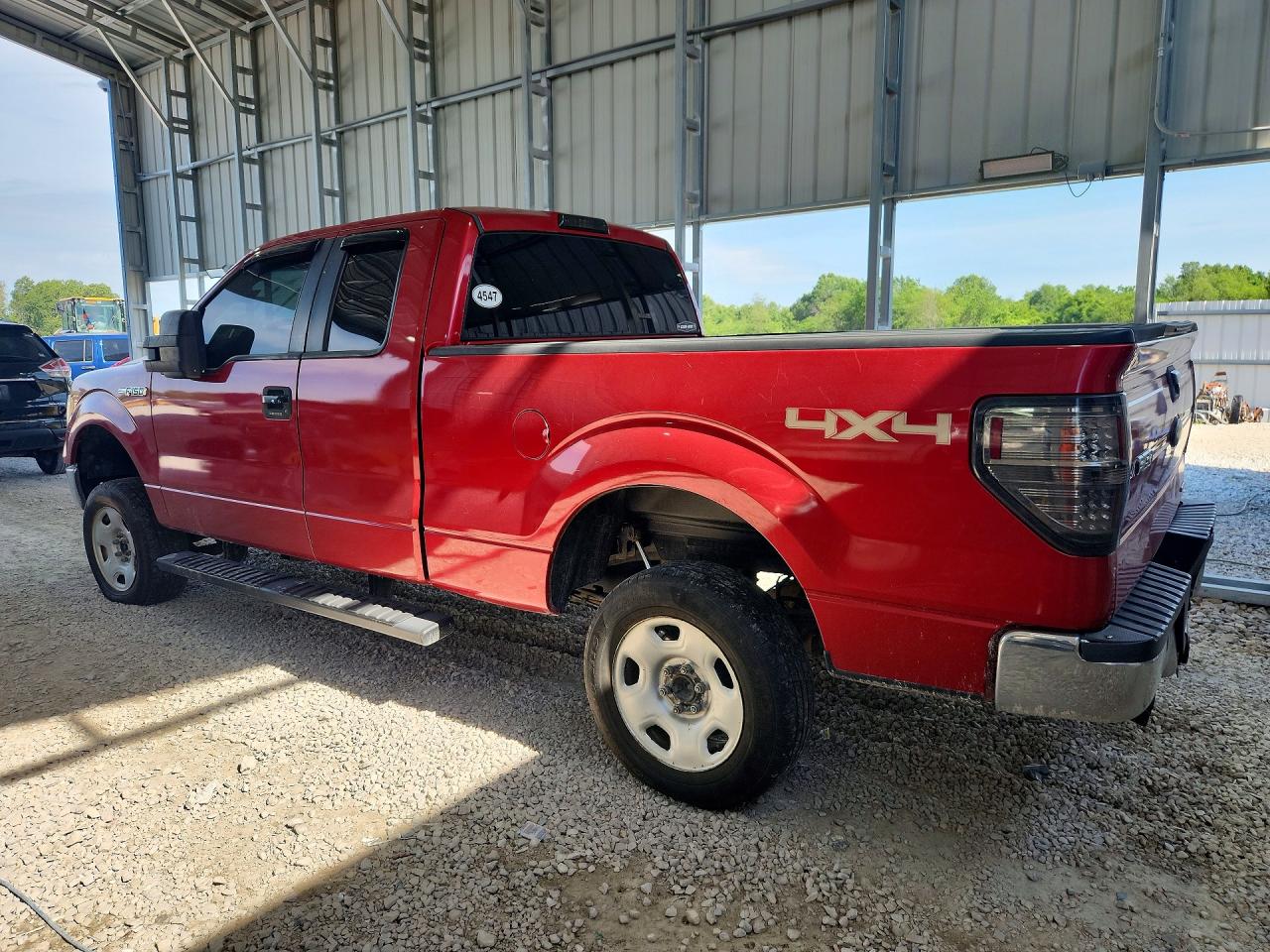 2011 Ford F150 Super Cab Burgundy vin: 1FTFX1EF8BFB30200