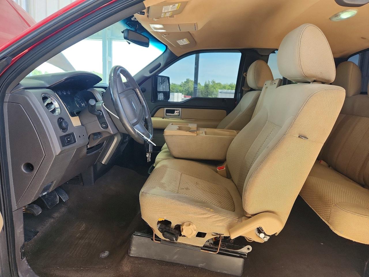2011 Ford F150 Super Cab Burgundy vin: 1FTFX1EF8BFB30200