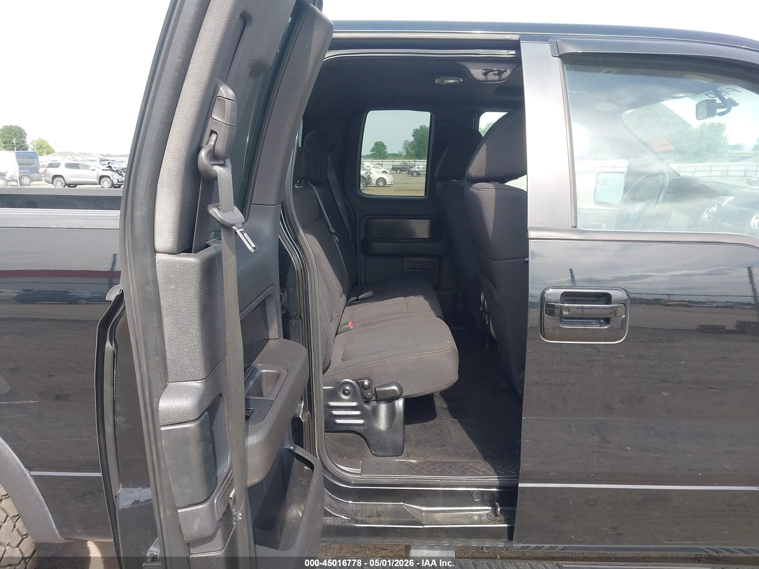 2011 Ford F-150 Fx4 Black vin: 1FTFX1EF8BFC12119