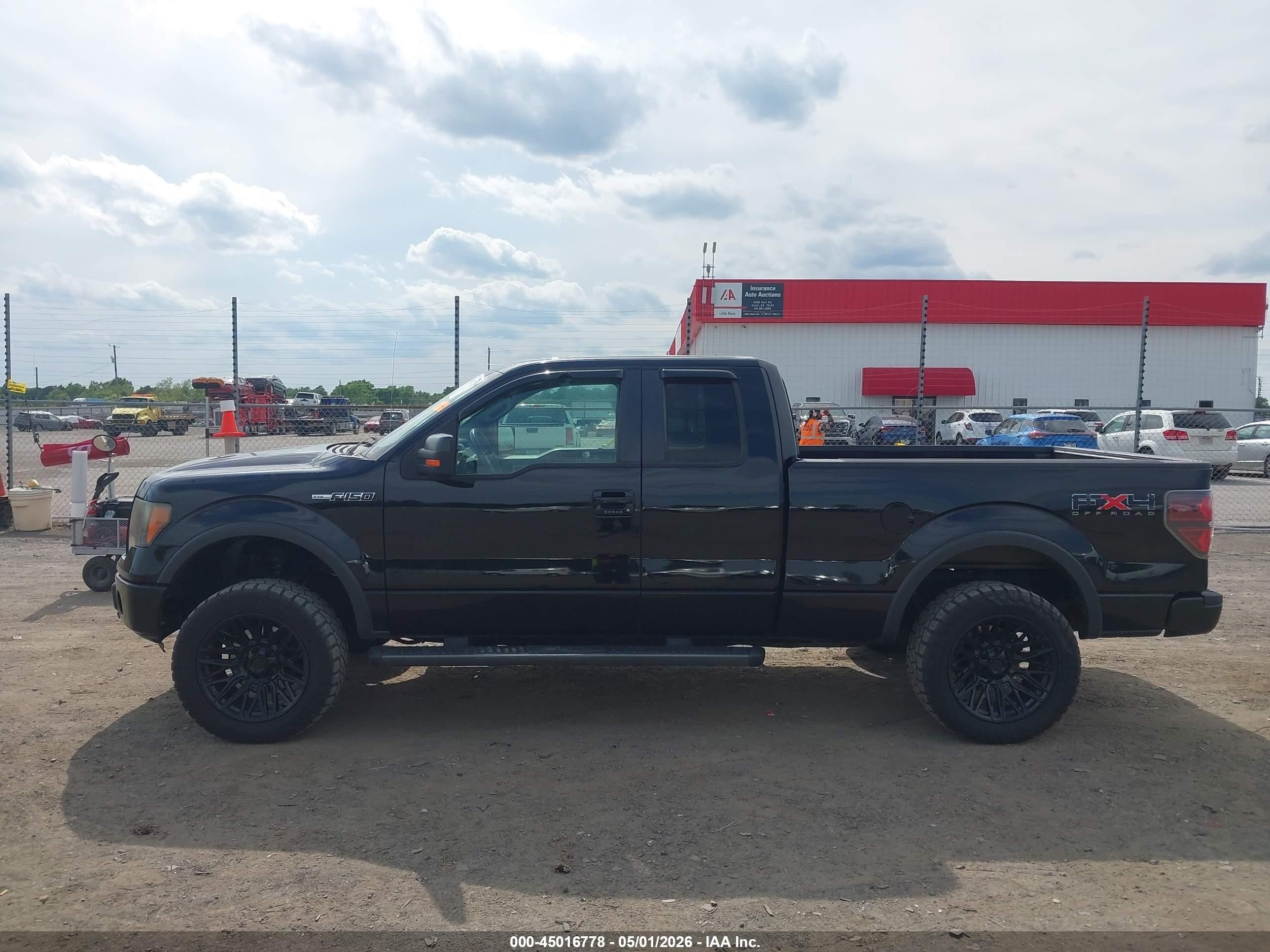 2011 Ford F-150 Fx4 Black vin: 1FTFX1EF8BFC12119
