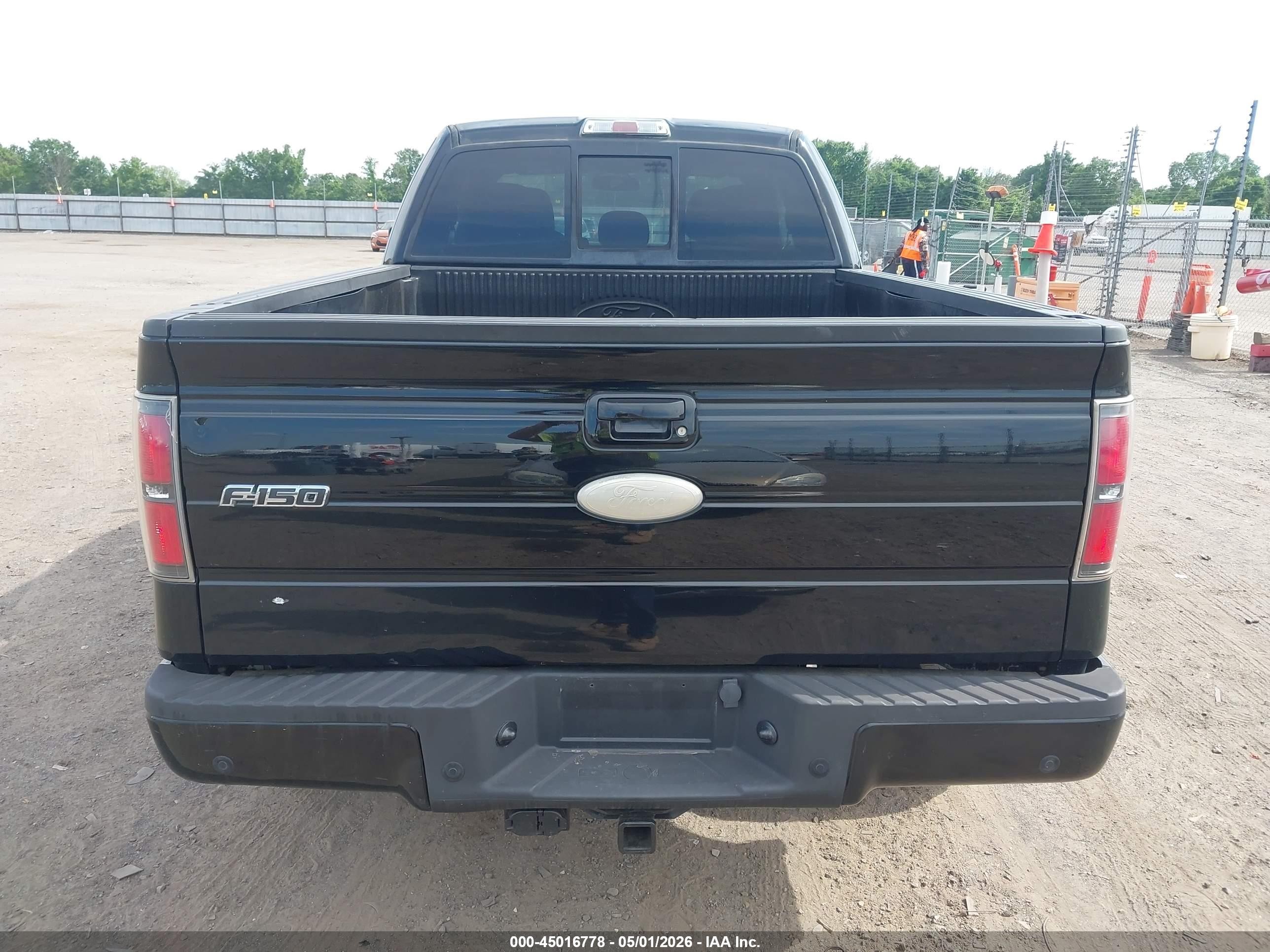 2011 Ford F-150 Fx4 Black vin: 1FTFX1EF8BFC12119