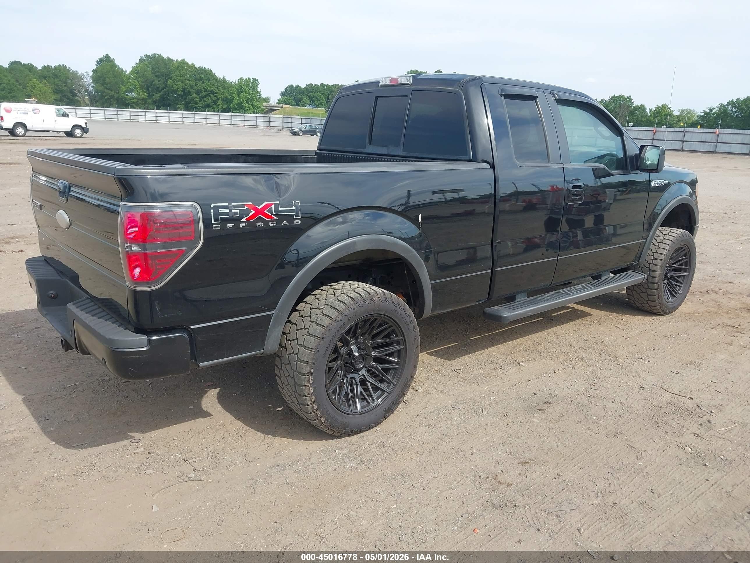 2011 Ford F-150 Fx4 Black vin: 1FTFX1EF8BFC12119