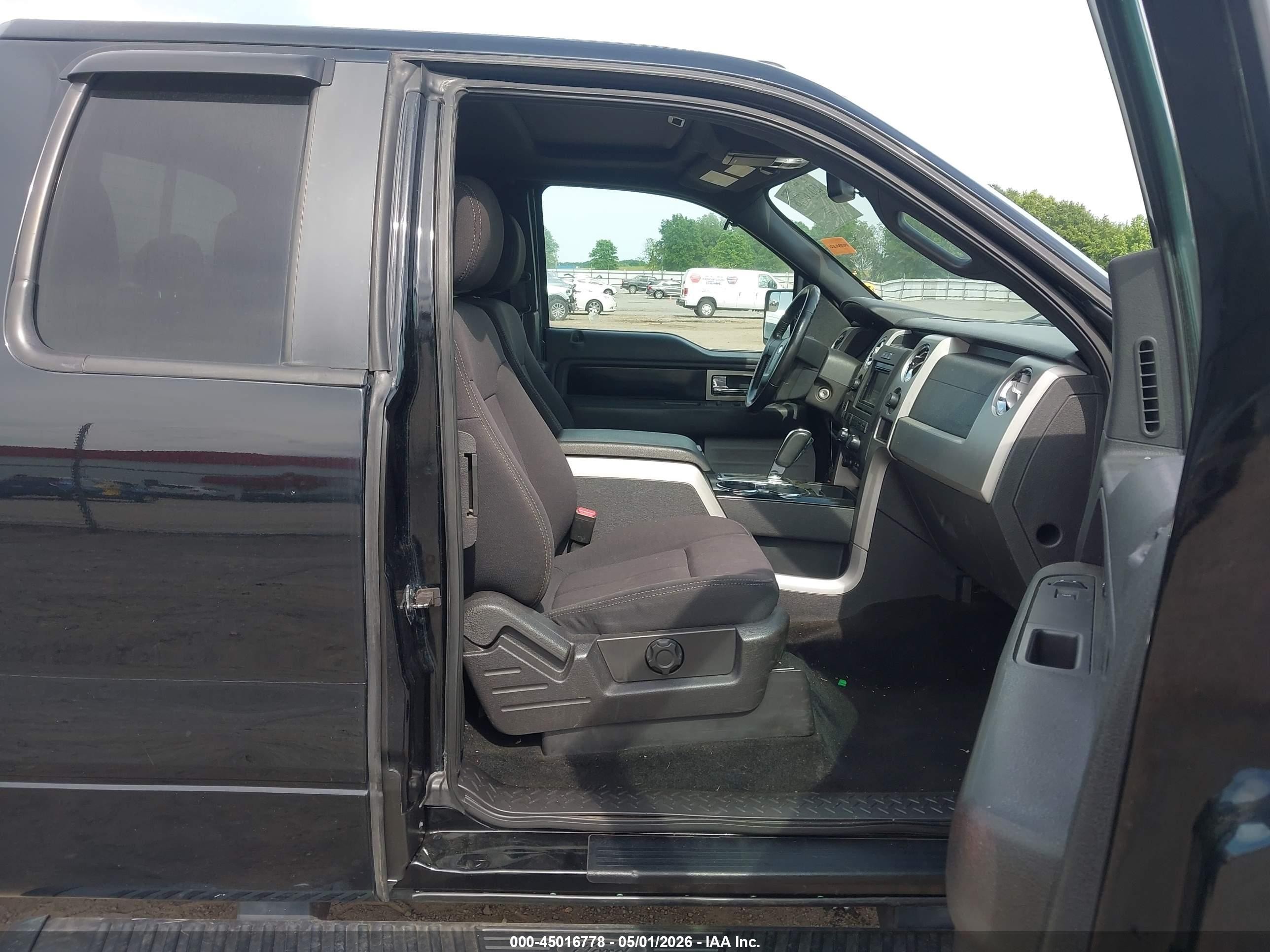 2011 Ford F-150 Fx4 Black vin: 1FTFX1EF8BFC12119