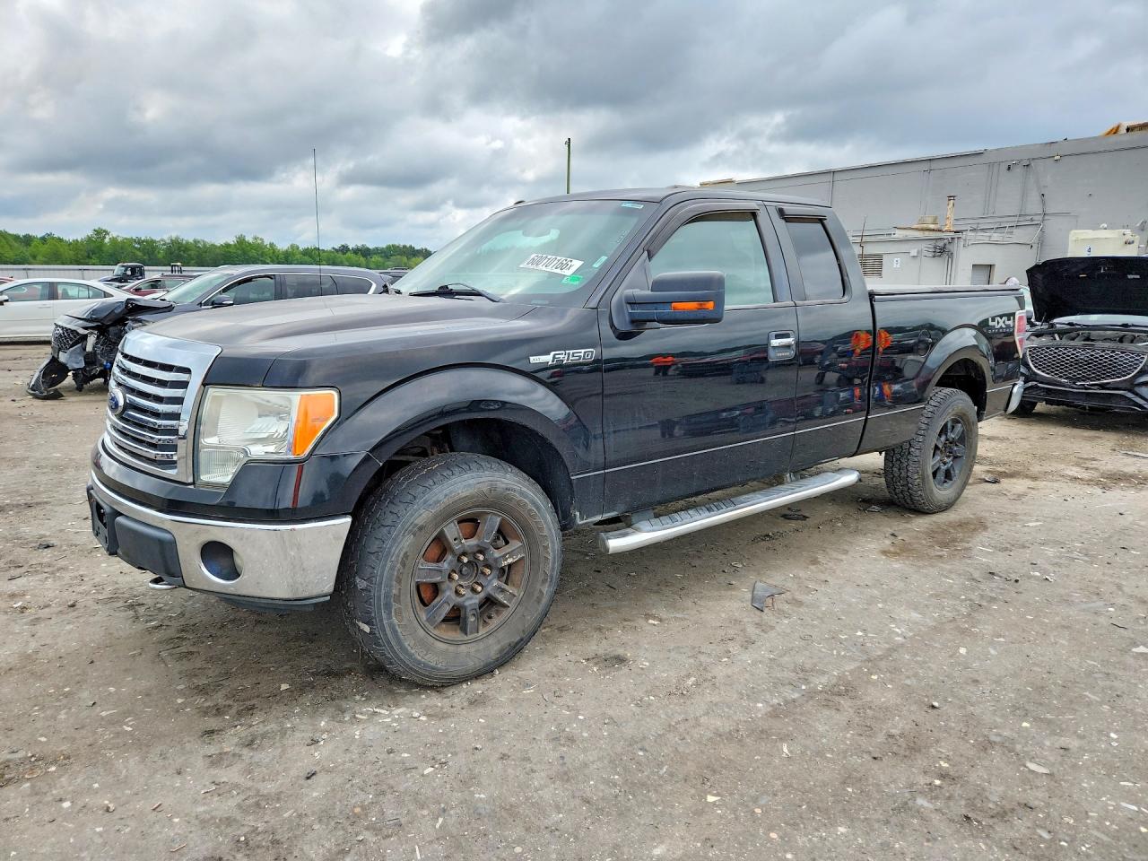 2011 Ford F150 Super Cab Black vin: 1FTFX1EF8BFC19586