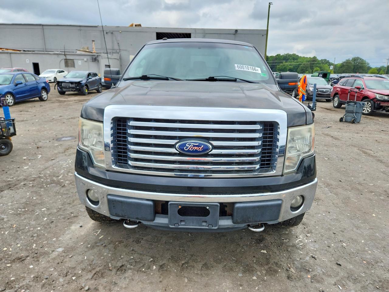 2011 Ford F150 Super Cab Black vin: 1FTFX1EF8BFC19586