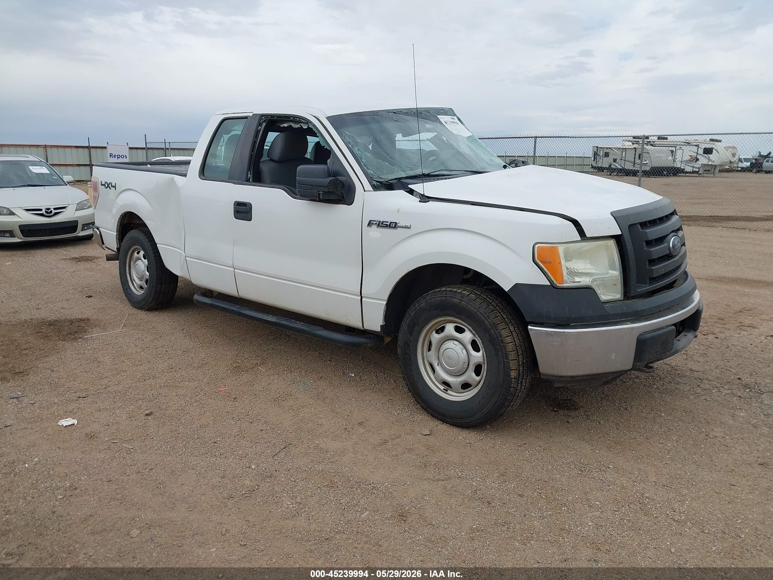 2011 Ford F-150 Xl White vin: 1FTFX1EF8BFC58372