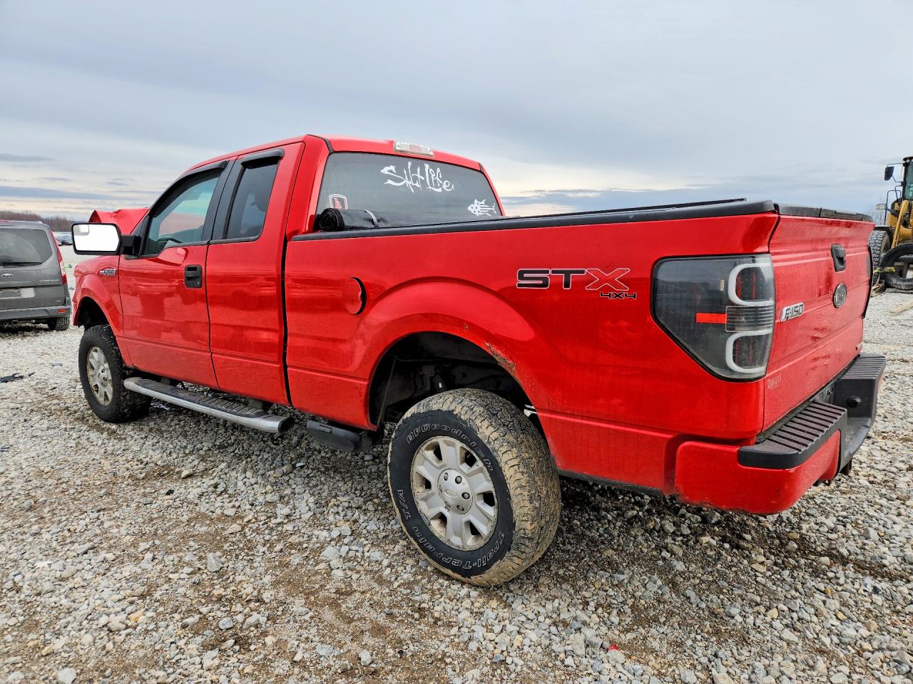 2011 Ford F150 Super Cab Красный vin: 1FTFX1EF8BFD26301