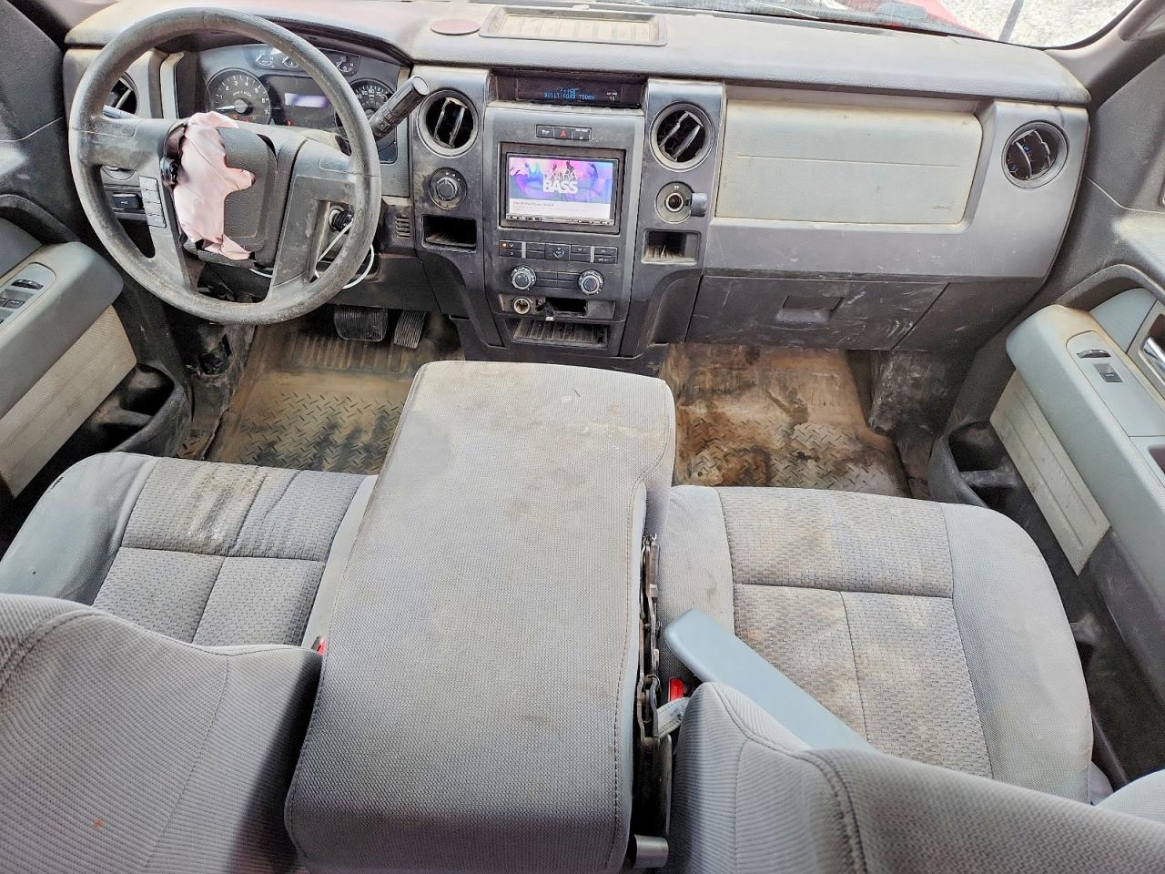 2011 Ford F150 Super Cab Красный vin: 1FTFX1EF8BFD26301