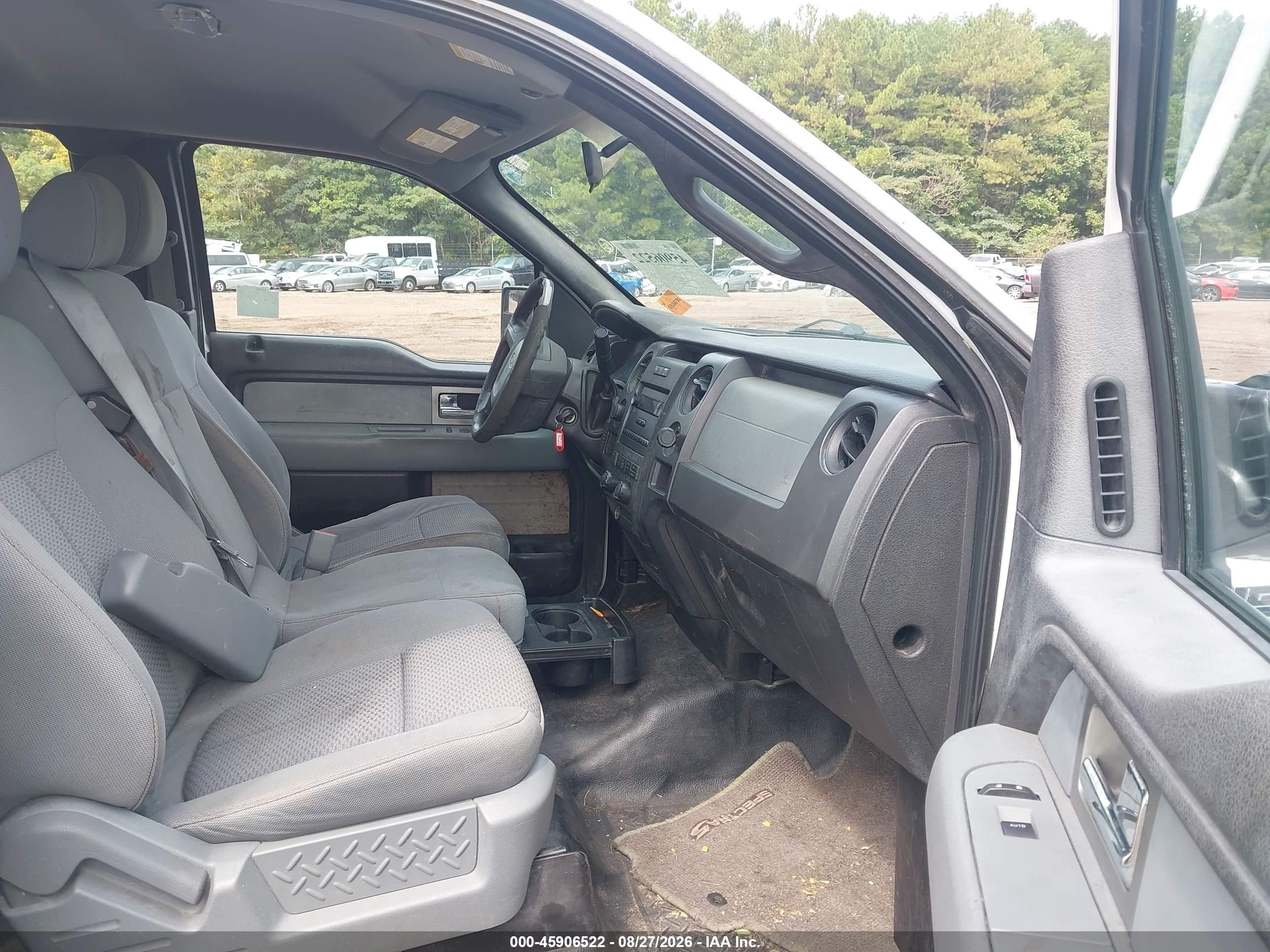 2011 Ford F-150 Xl White vin: 1FTFX1EF8BKD95397