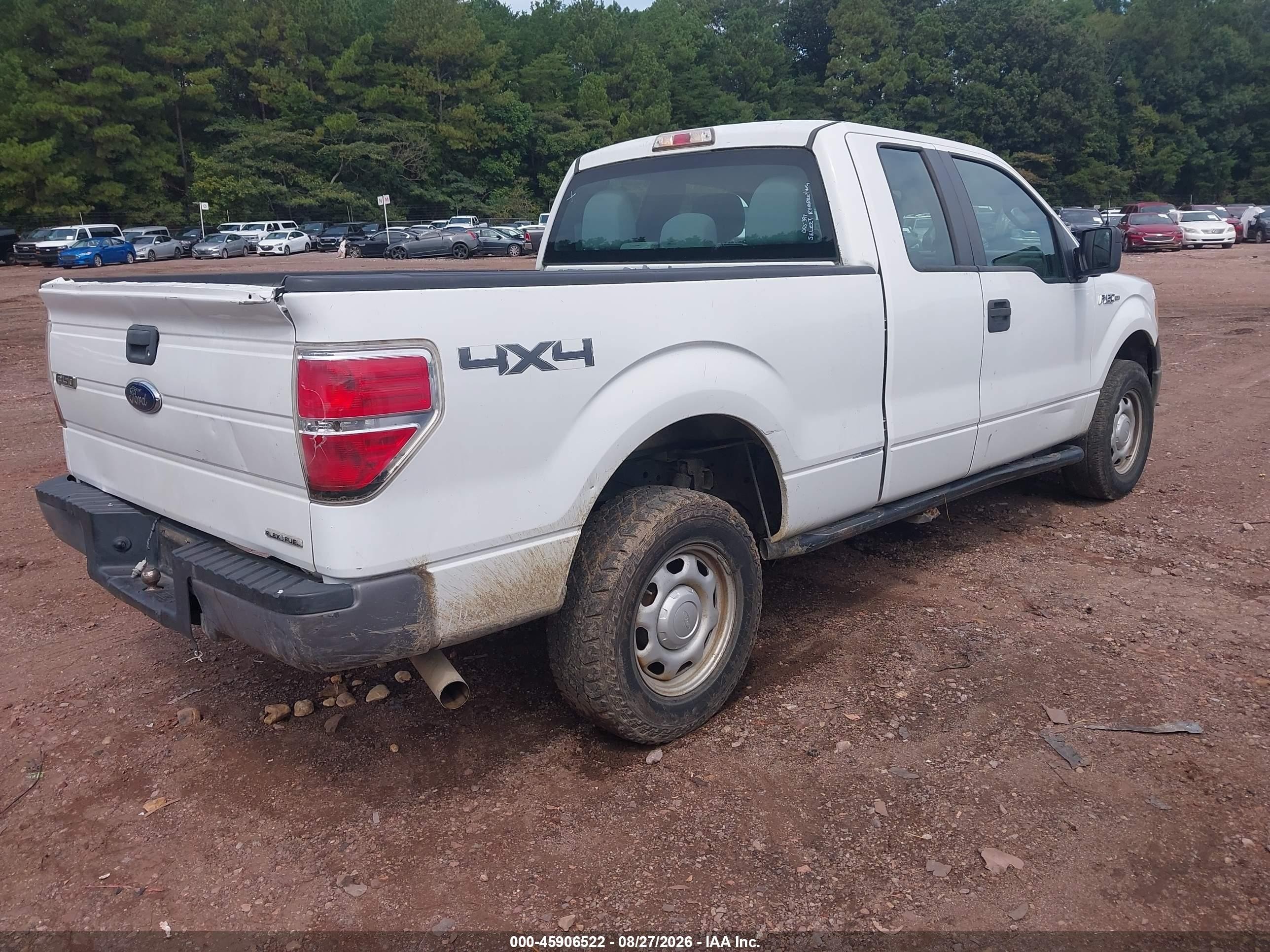 2011 Ford F-150 Xl White vin: 1FTFX1EF8BKD95397