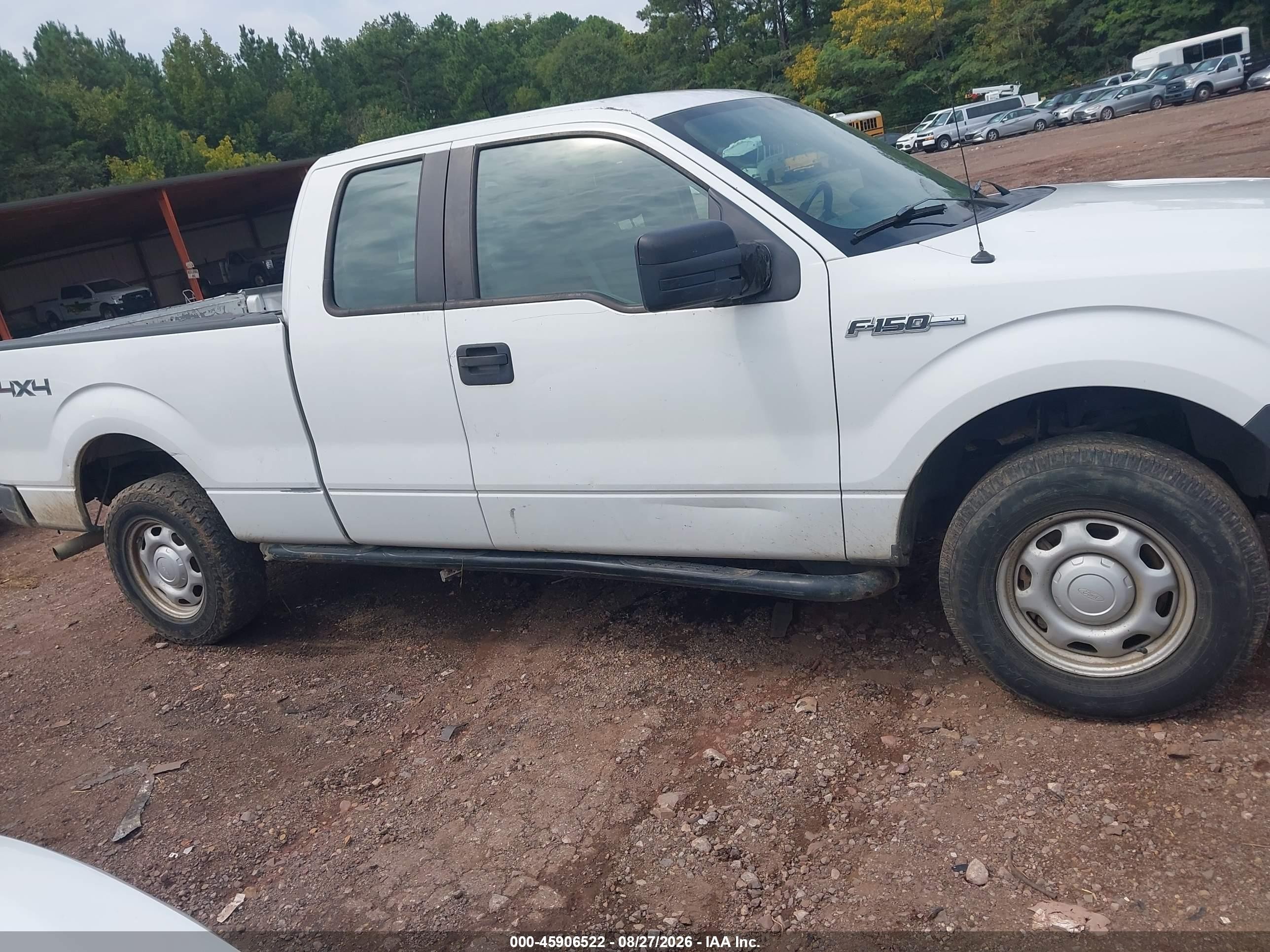 2011 Ford F-150 Xl White vin: 1FTFX1EF8BKD95397