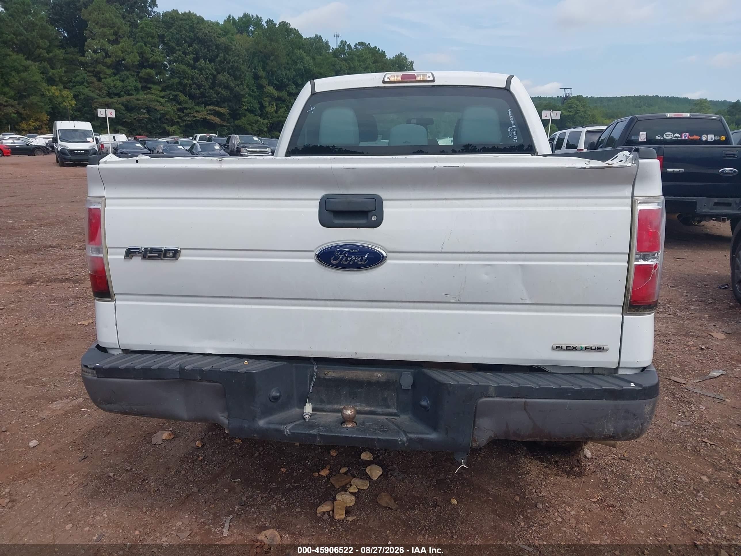 2011 Ford F-150 Xl White vin: 1FTFX1EF8BKD95397